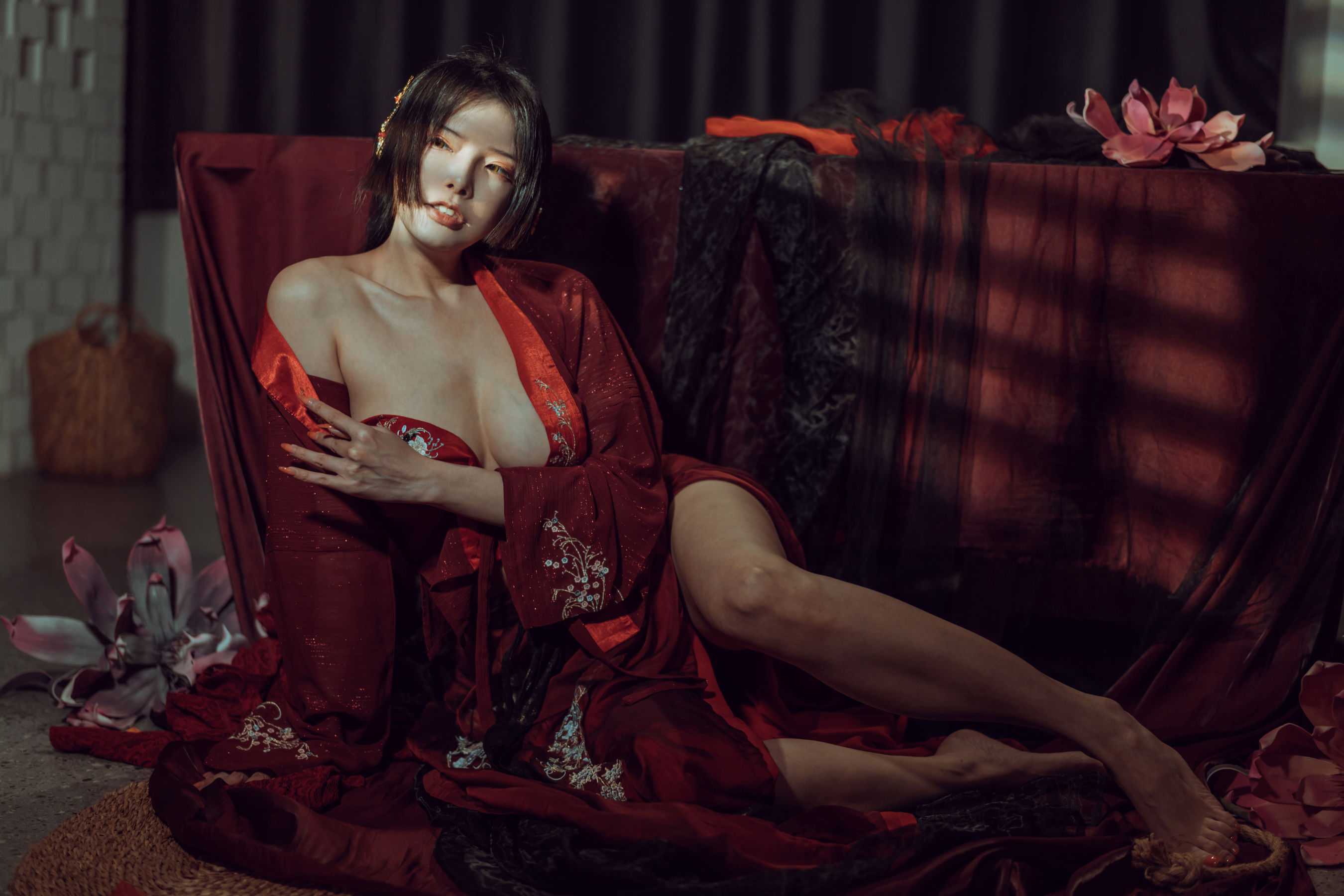 秋和柯基(夏小秋秋秋) – 昏红帐 Cosplay-第5张