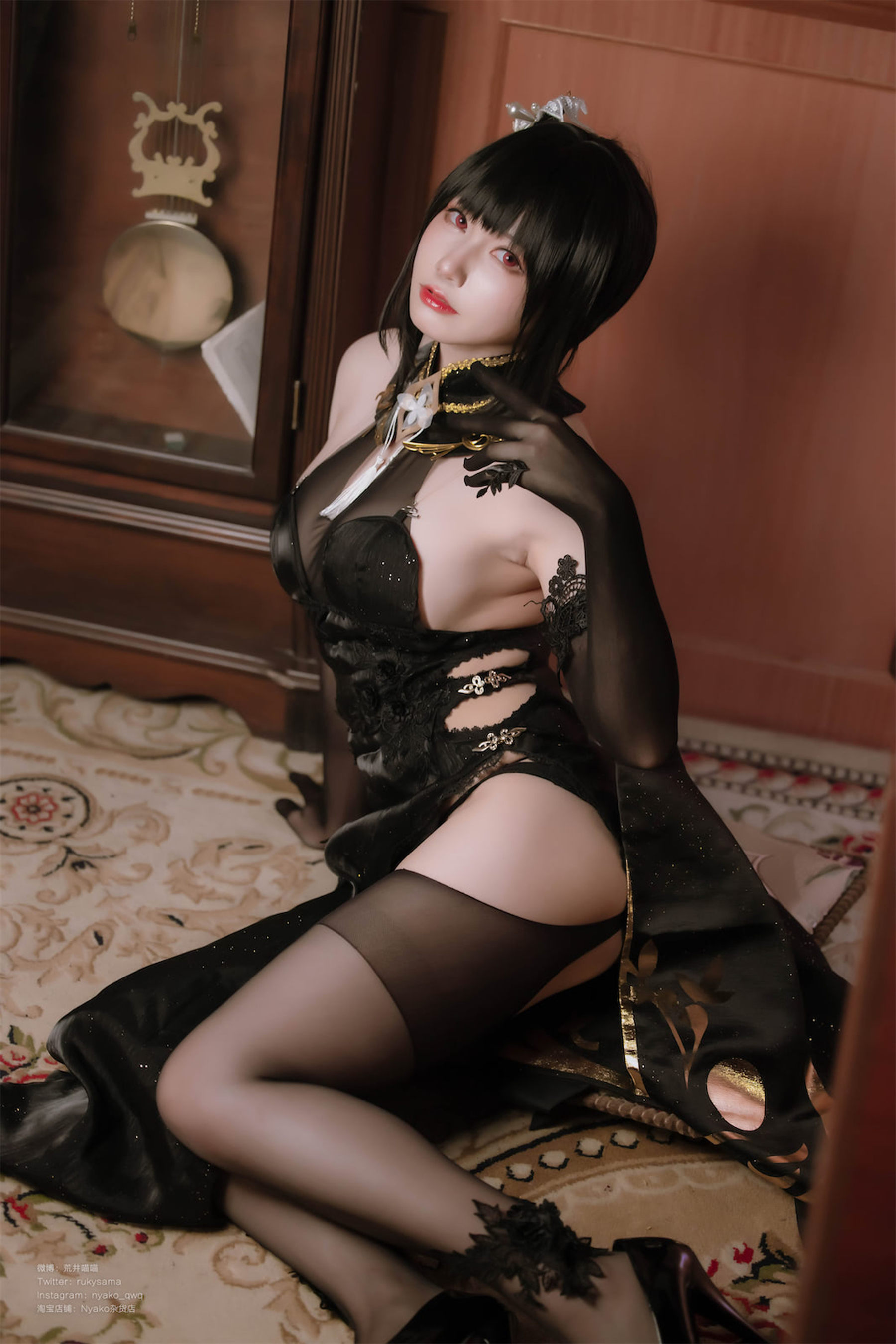 Nyako喵子 – 碧蓝航线镇海 Cosplay-第36张