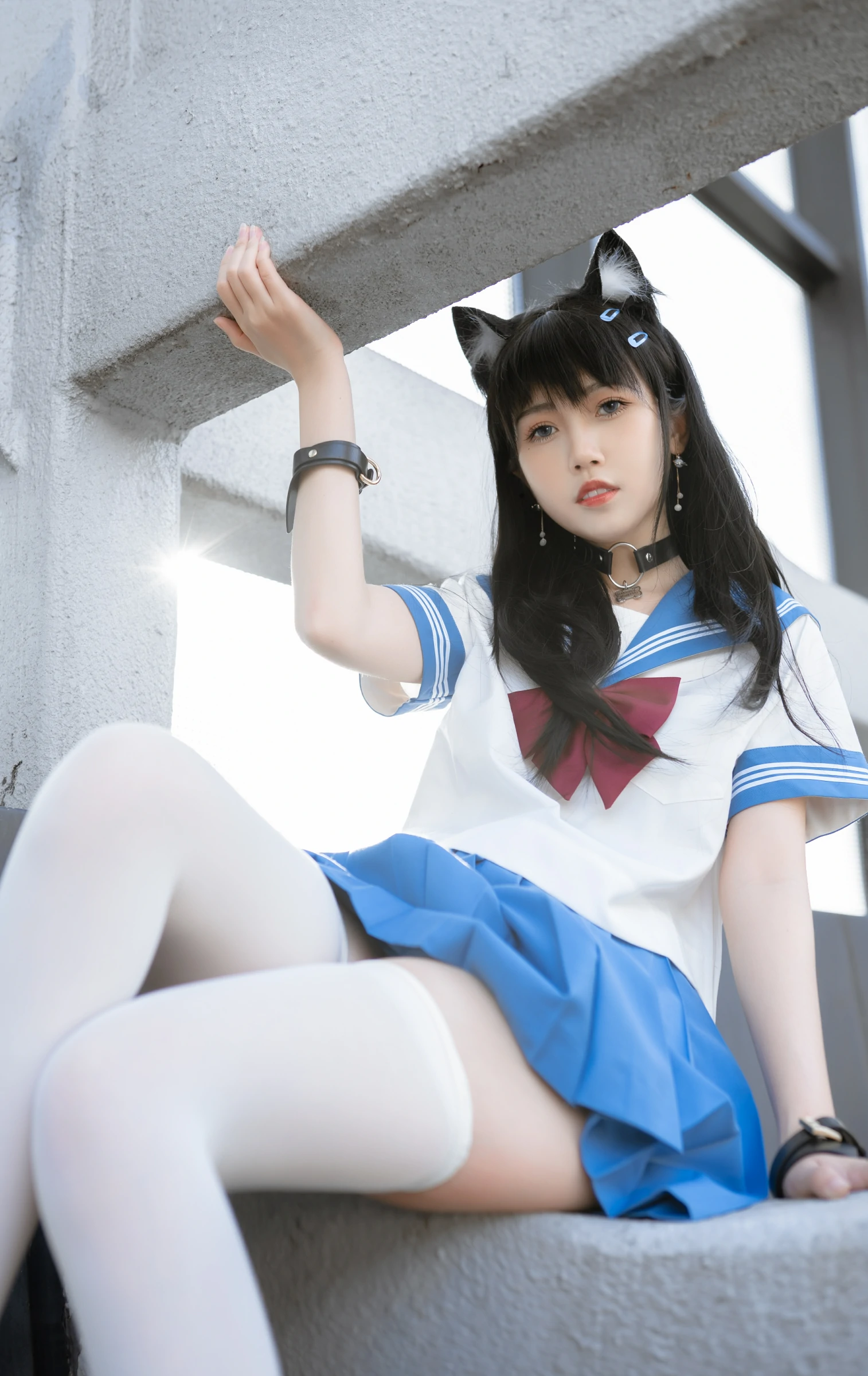 不呆猫 – 天台小m猫 Cosplay-第62张