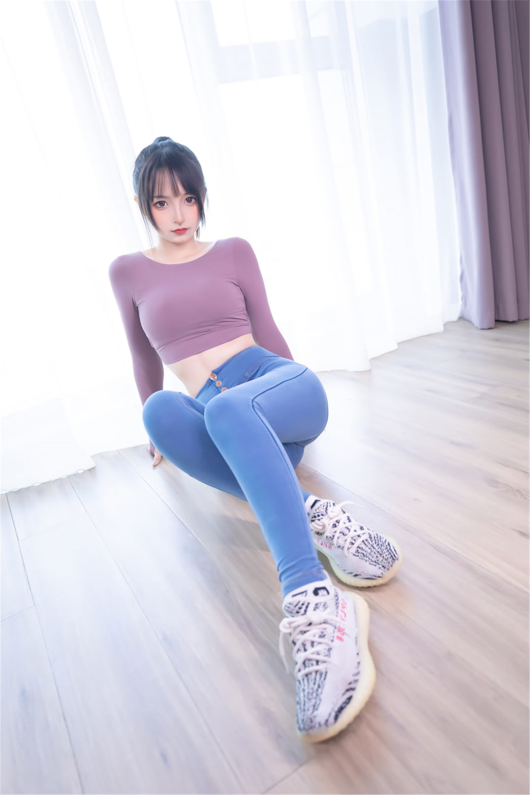 萝莉神楽板真冬之牛仔狂热 Cosplay-第104张