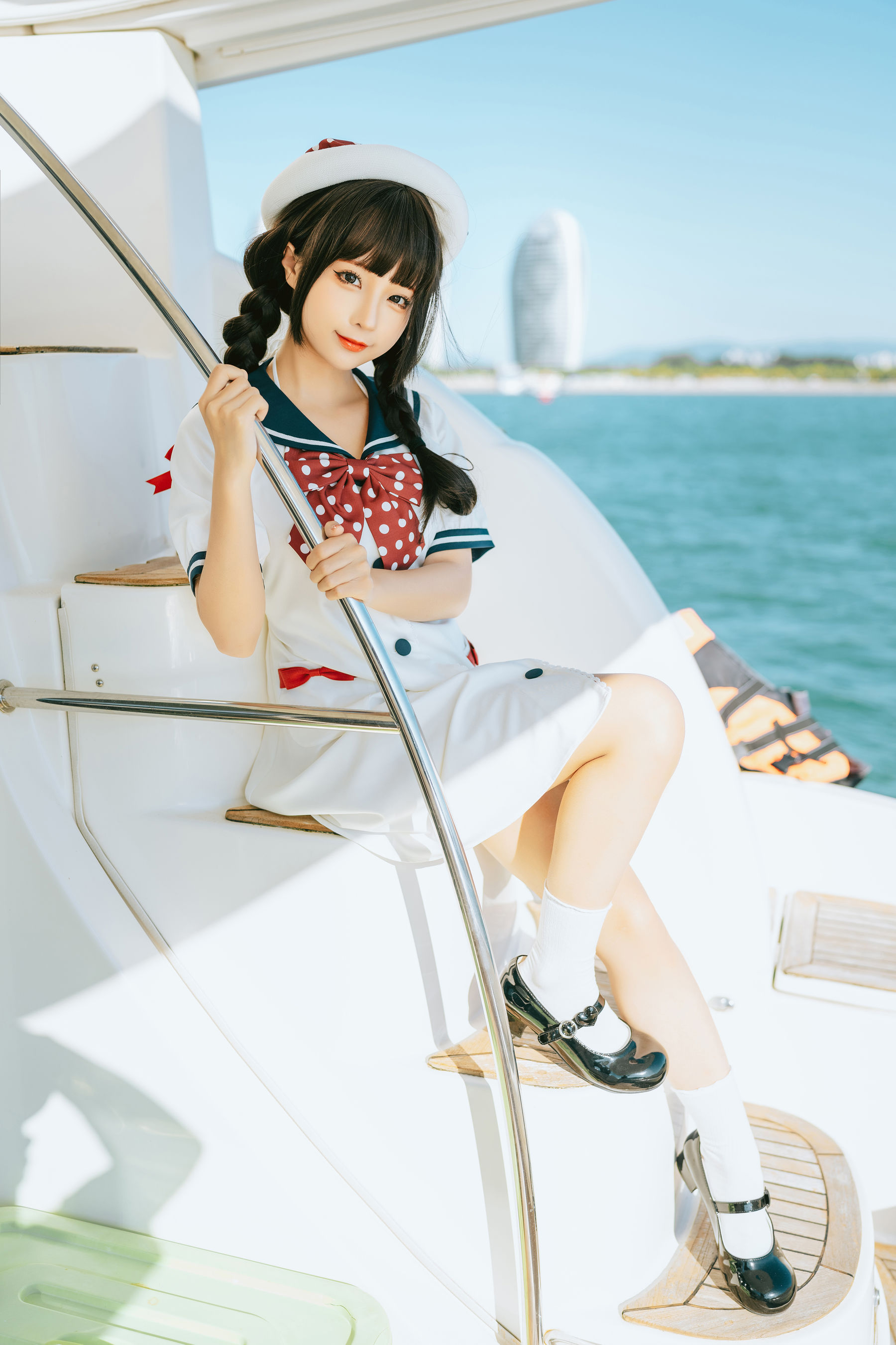 动漫博主蠢沫沫 – 水手日记（绅士版） Cosplay-第2张