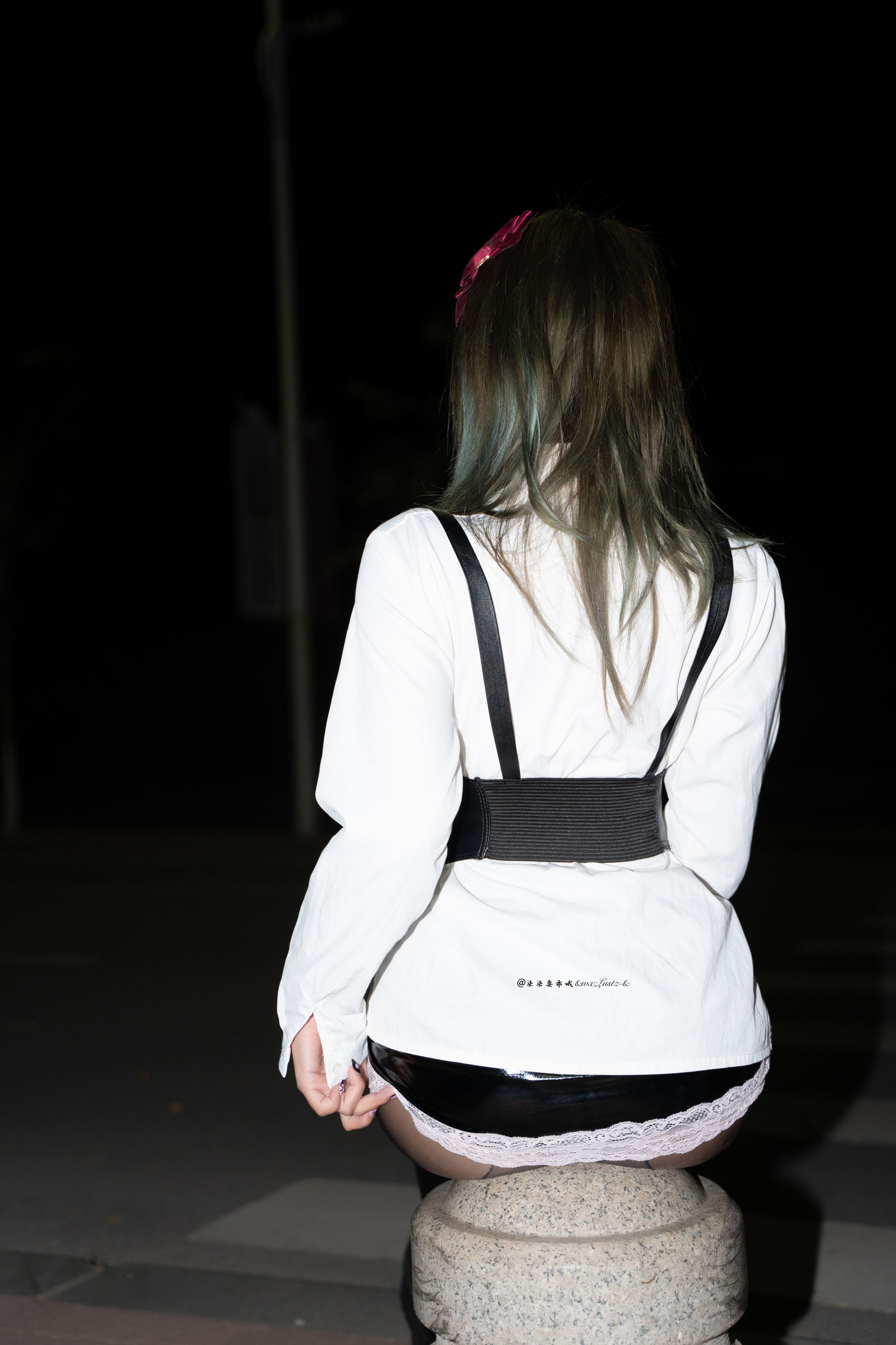 动漫博主柒柒要乖哦 – 车内1 Cosplay-第43张