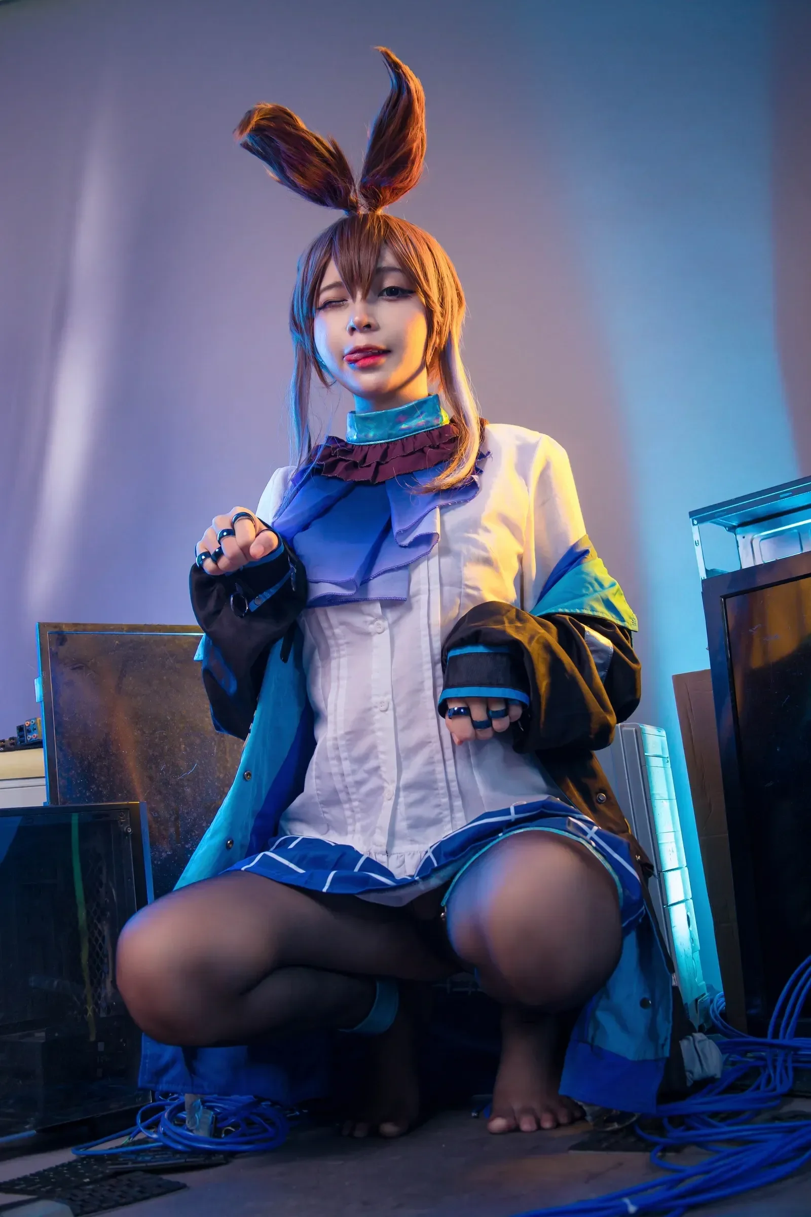 Umeko J – Amiya Arknights Cosplay-第7张