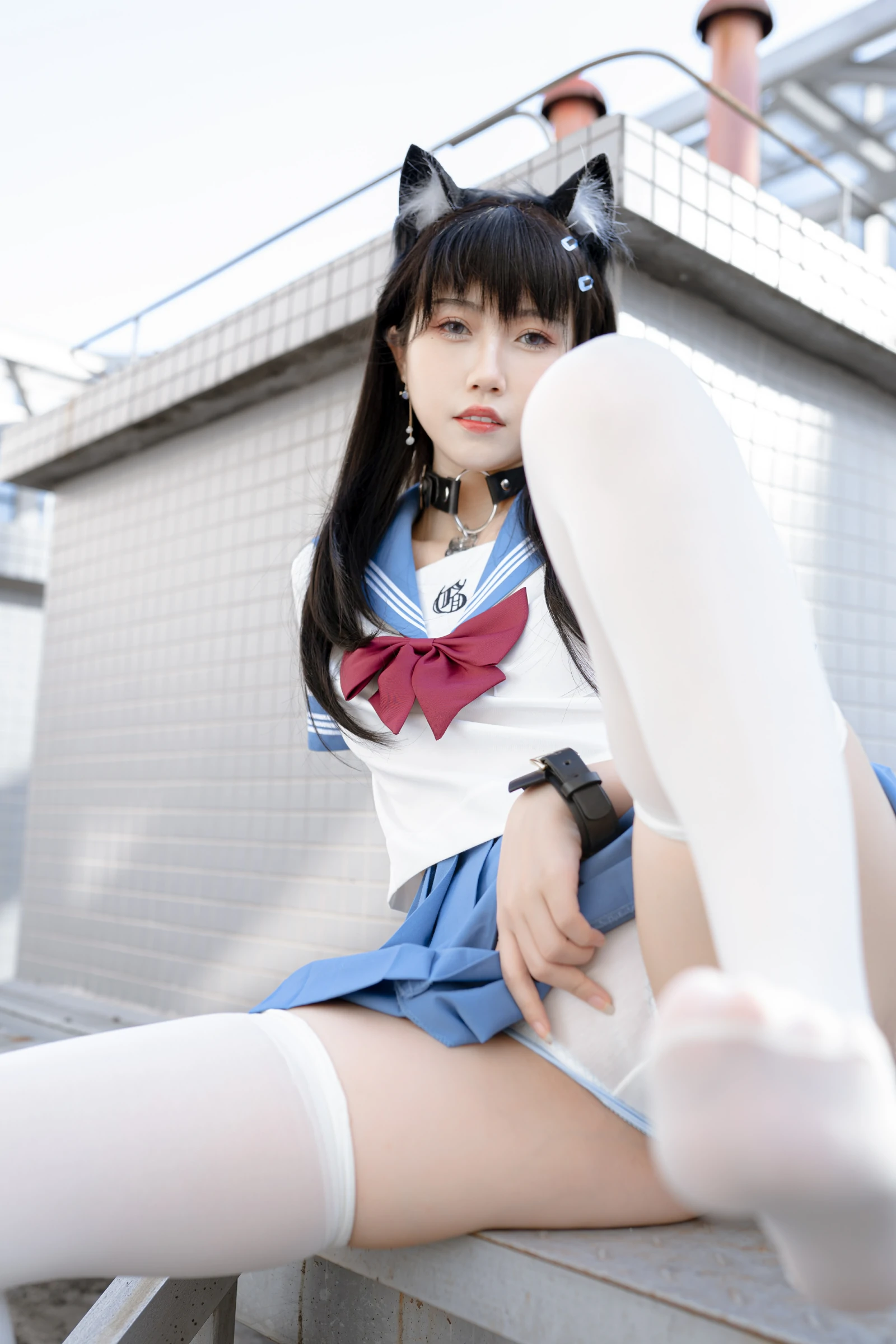 不呆猫 – 天台小m猫 Cosplay-第45张