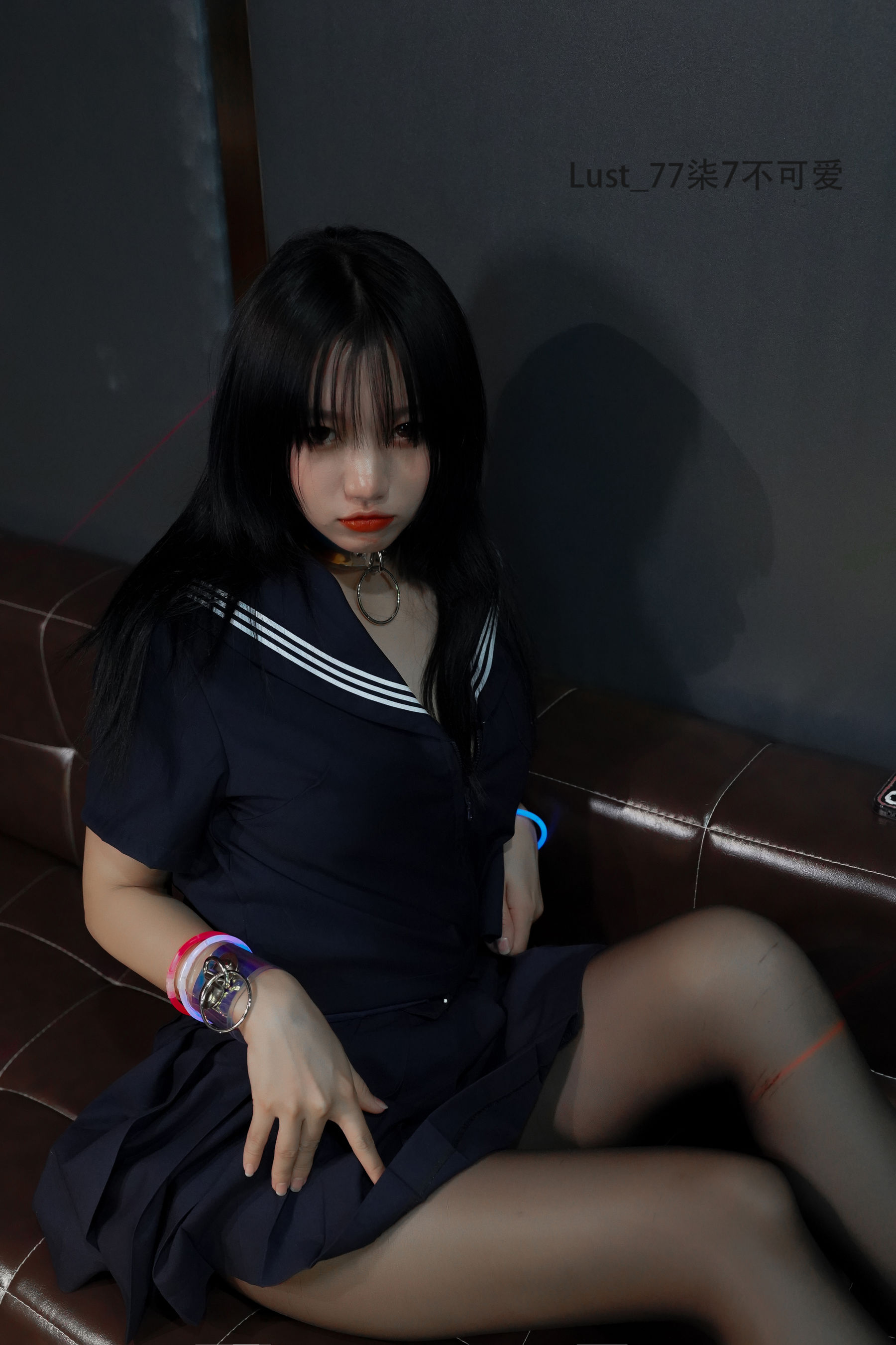 动漫博主柒柒要乖哦 – 反差JK少女 Cosplay-第103张