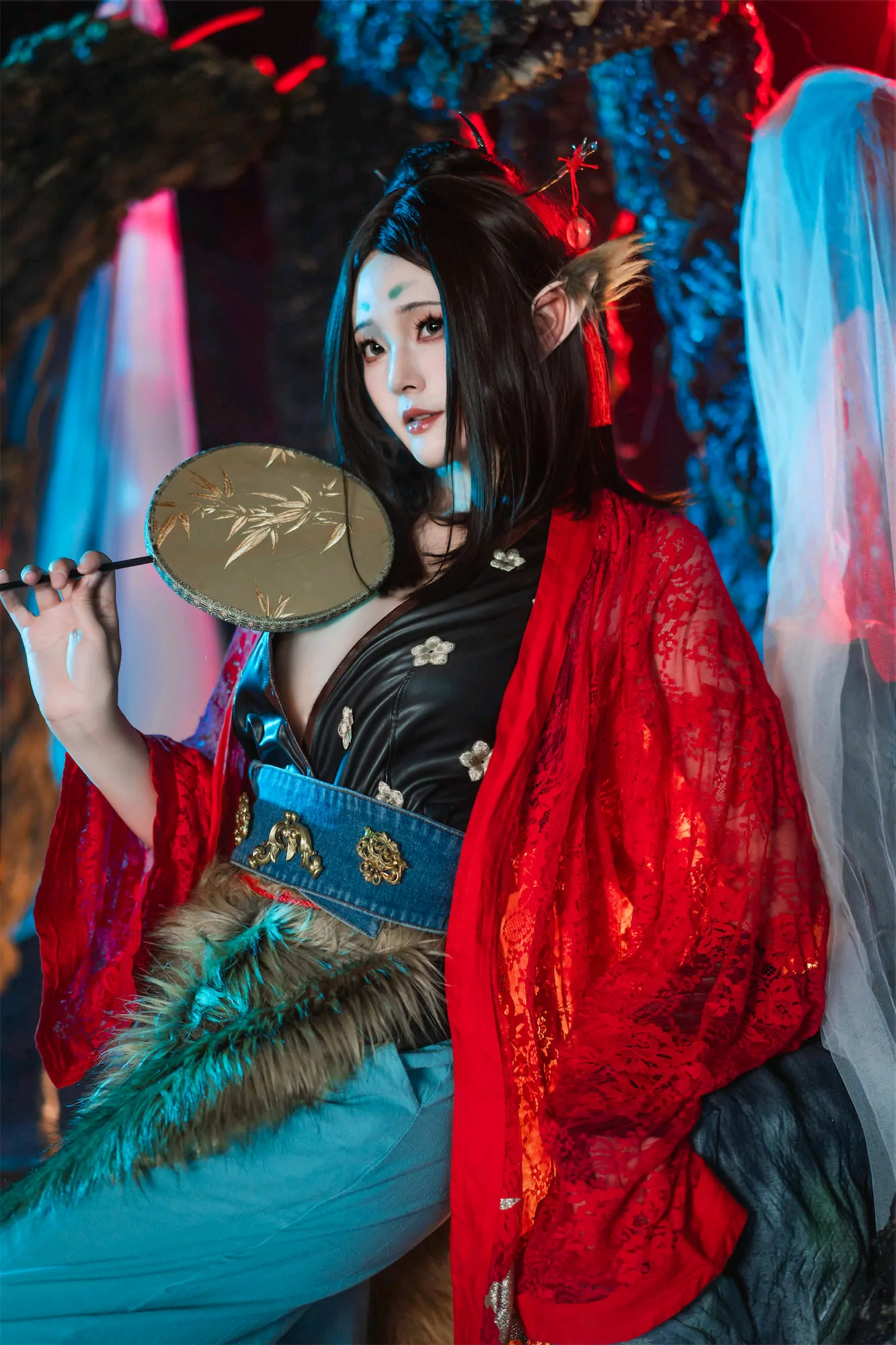 Natsuko夏夏子 – 黑神话悟空 萍萍 Cosplay-第25张