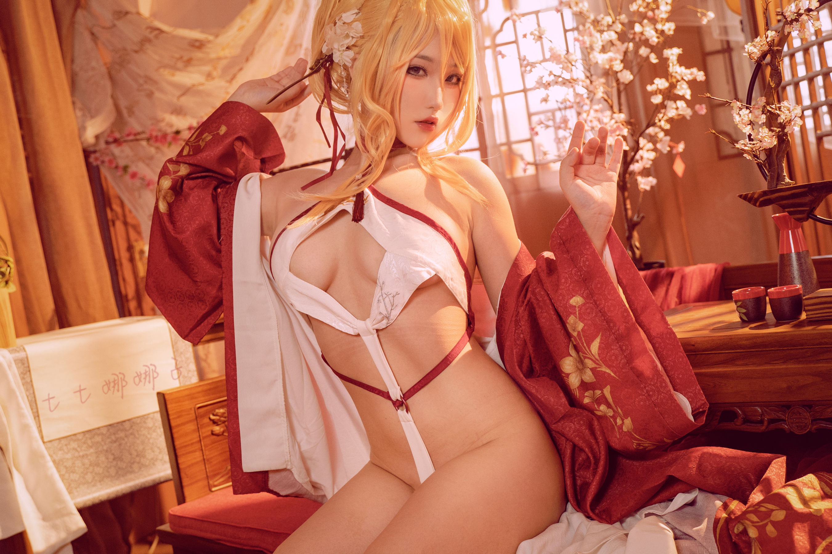七七娜娜子 – 光荣新年 Cosplay-第27张