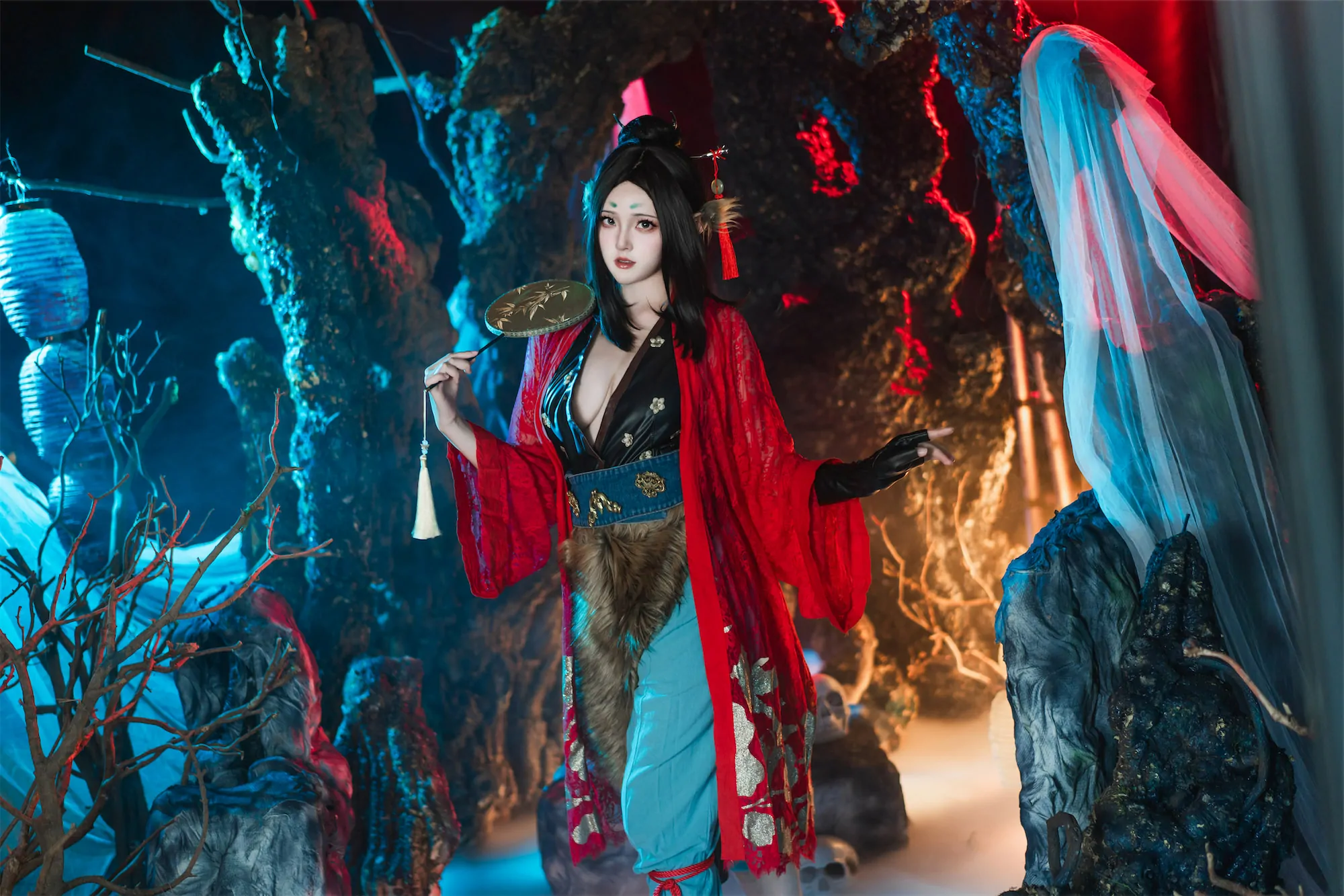 Natsuko夏夏子 – 黑神话悟空 萍萍 Cosplay-第42张
