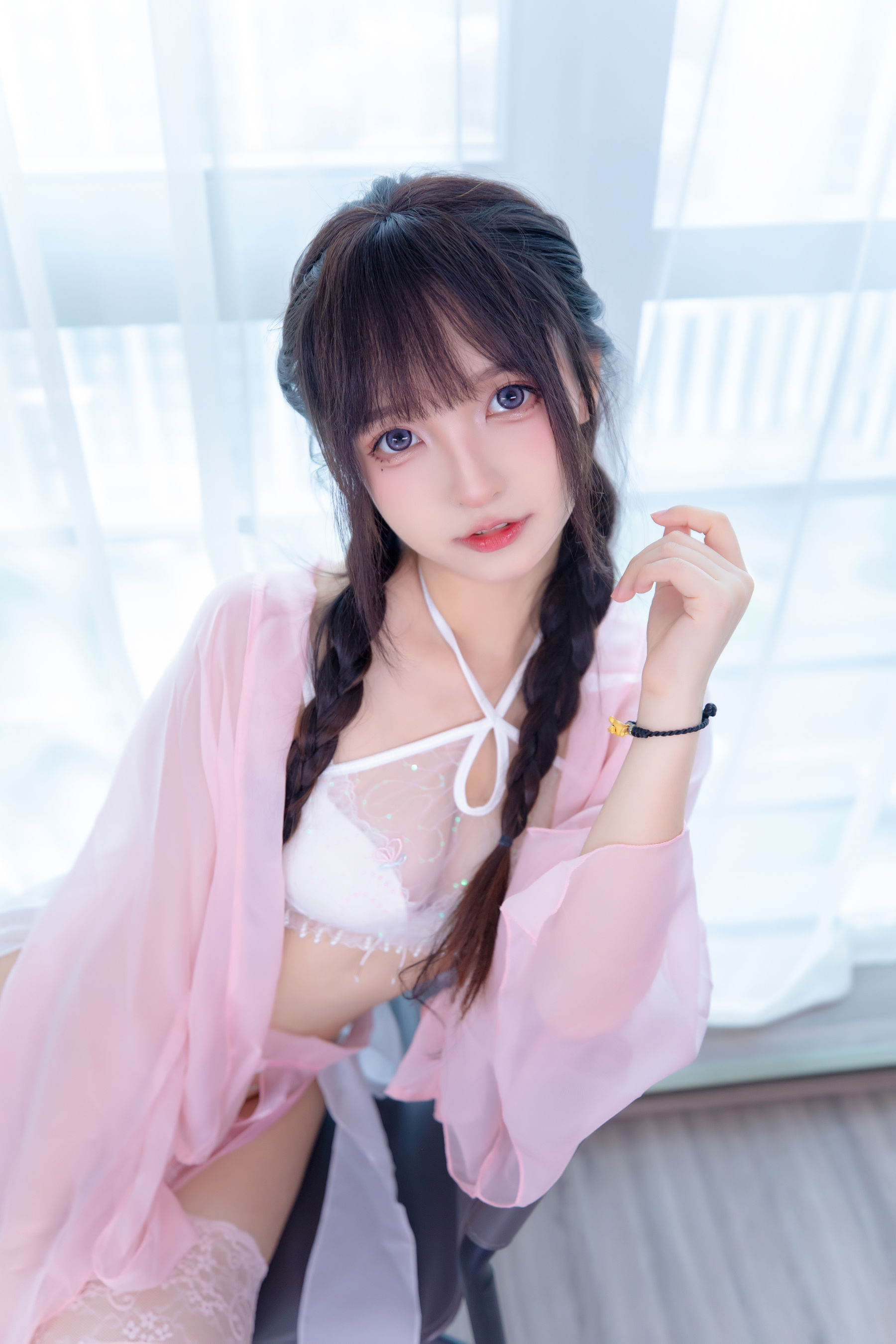 萝莉神楽板真冬 之桃花潭水 Cosplay-第4张
