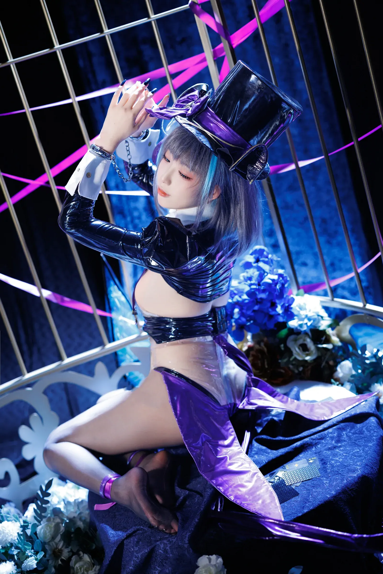 封疆疆v  柴郡魔术师 绚烂夜梦[50P] Cosplay-第23张