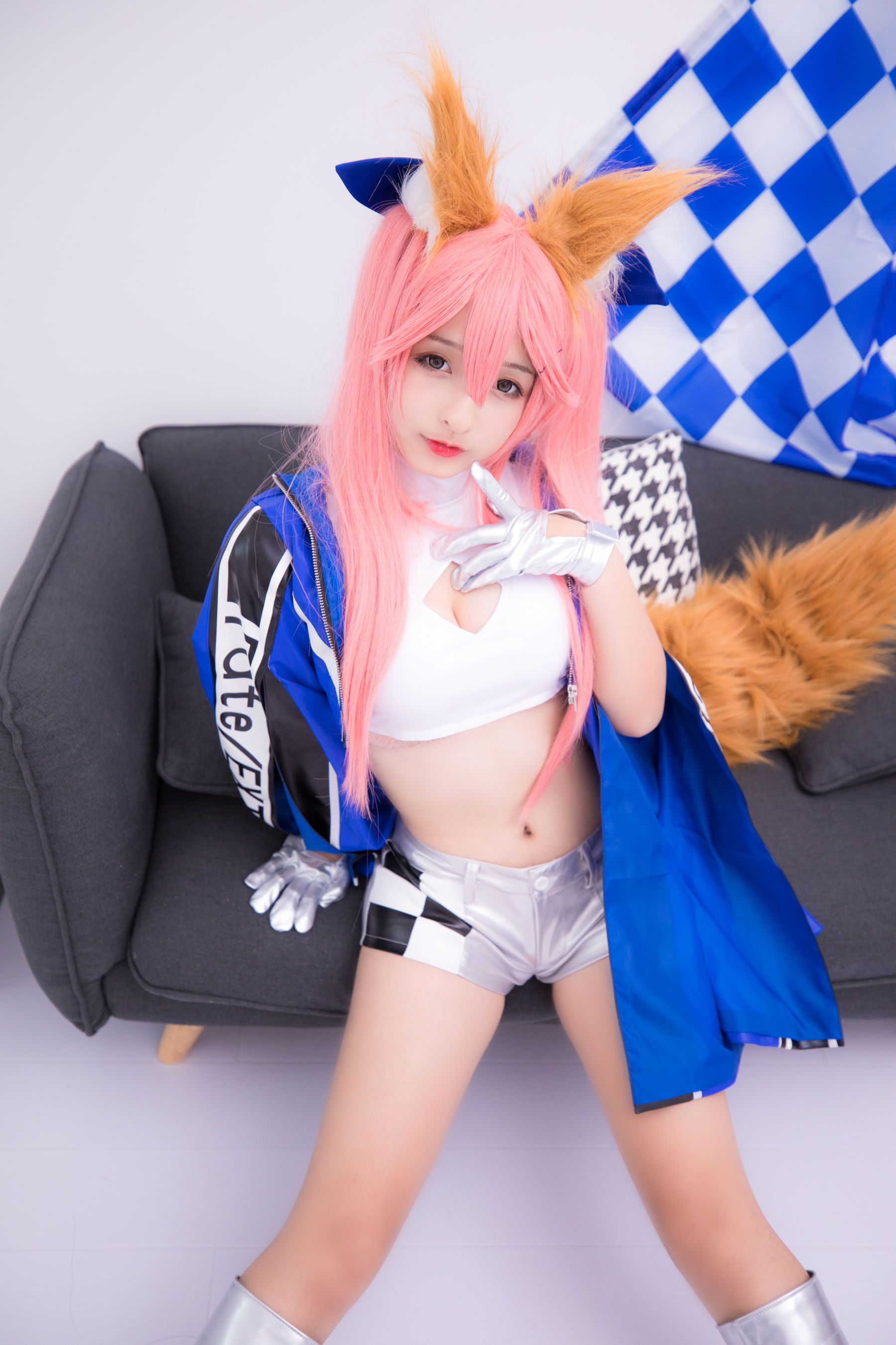 [萝莉COS] 神楽板真冬 目標はあなた、エンジン全開！！ Cosplay-第74张
