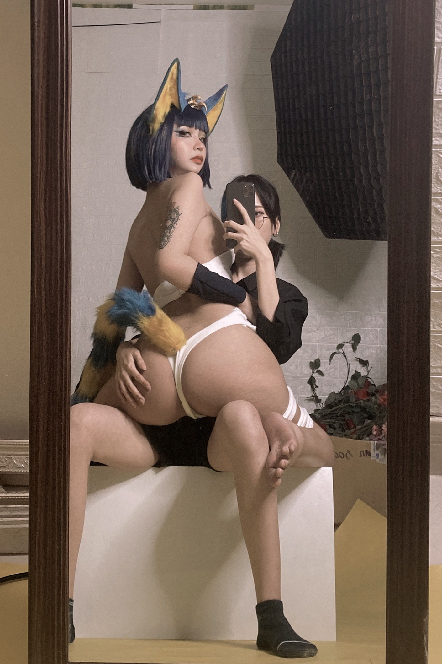 Umeko J – Ankha Cosplay-第37张