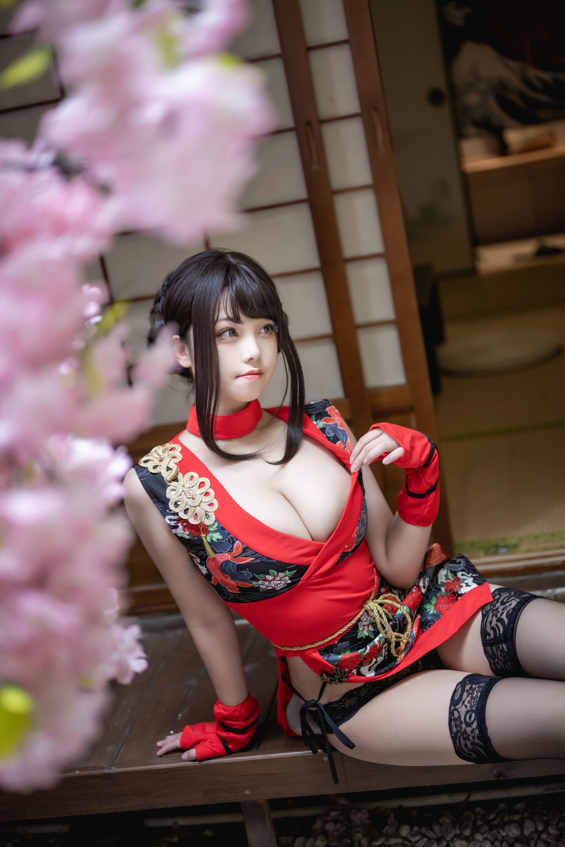 萌系小姐姐蜜汁猫裘 – 忍者2 Cosplay-第4张