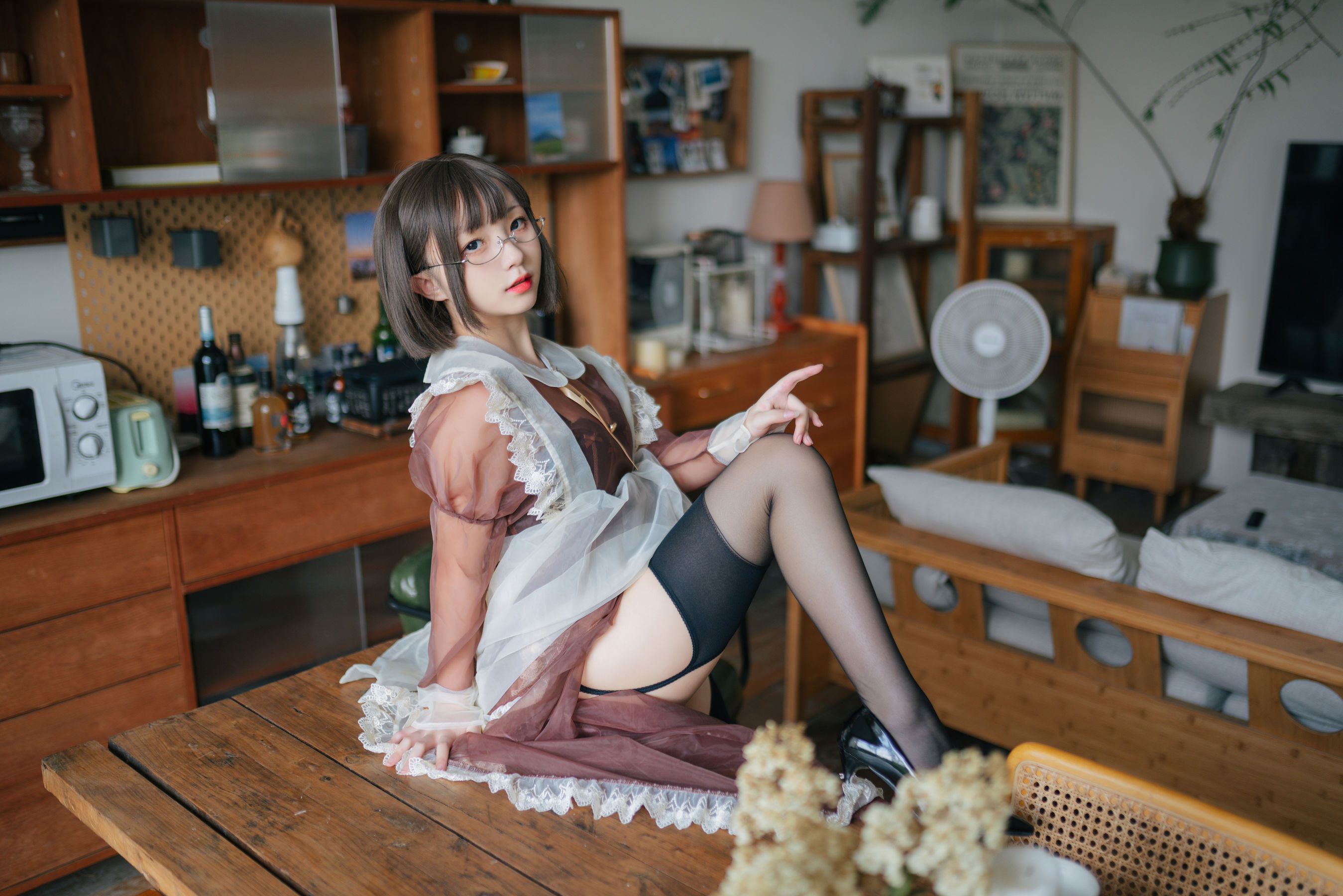 花铃 – 透明女仆 Cosplay-第89张