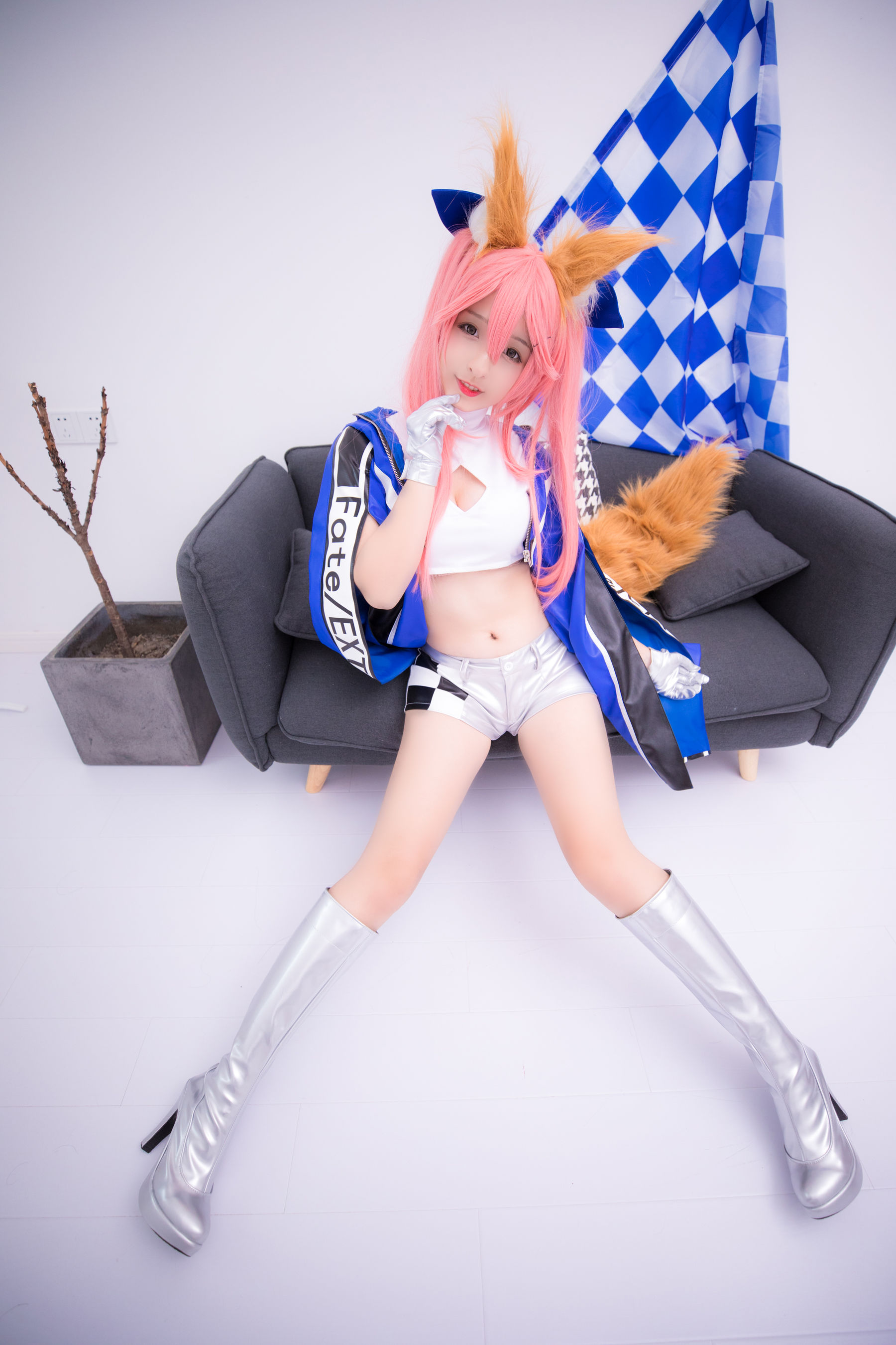 [萝莉COS] 神楽板真冬 目標はあなた、エンジン全開！！ Cosplay-第69张