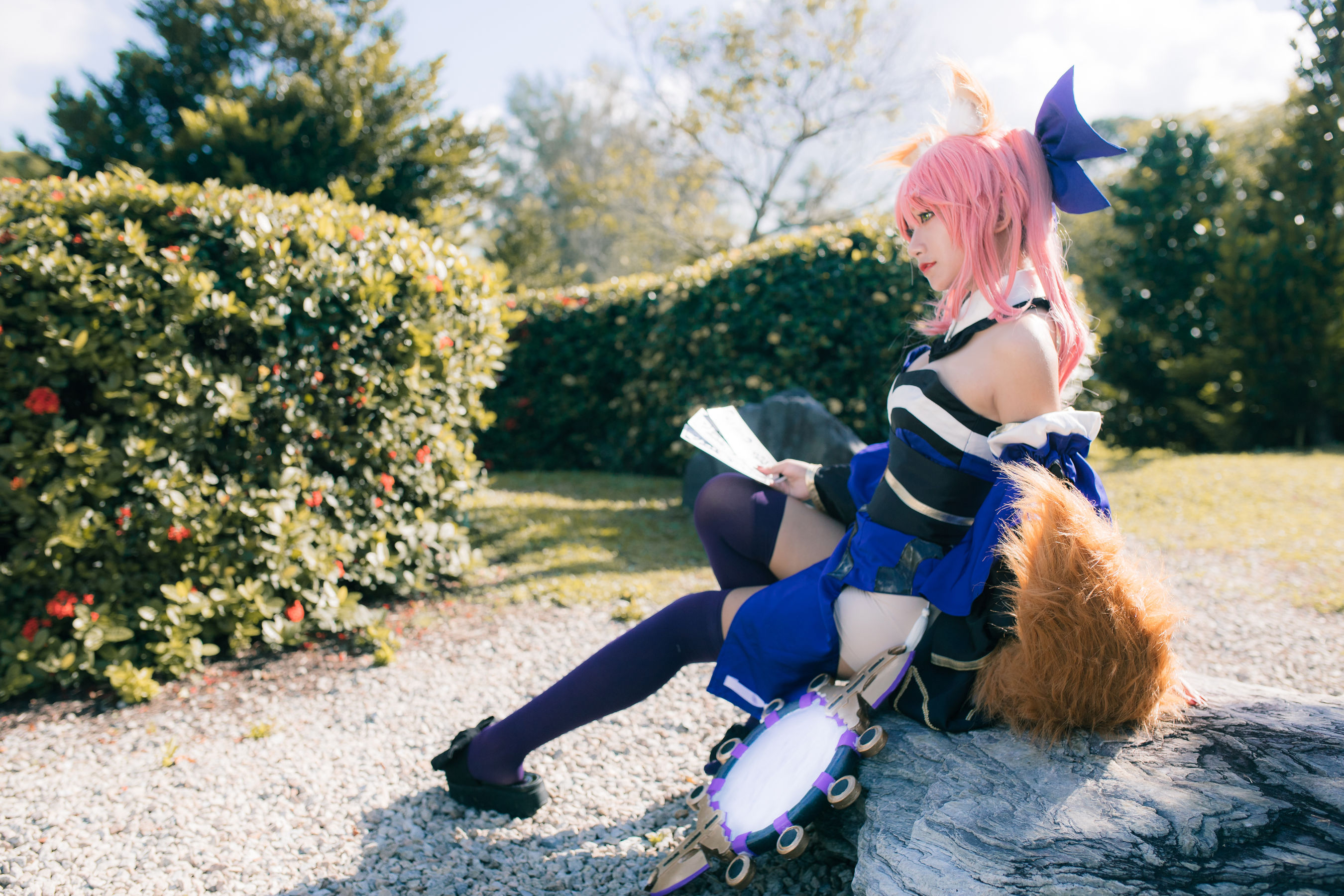 Roroki骷髅姫 – 玉藻の前 Cosplay-第16张