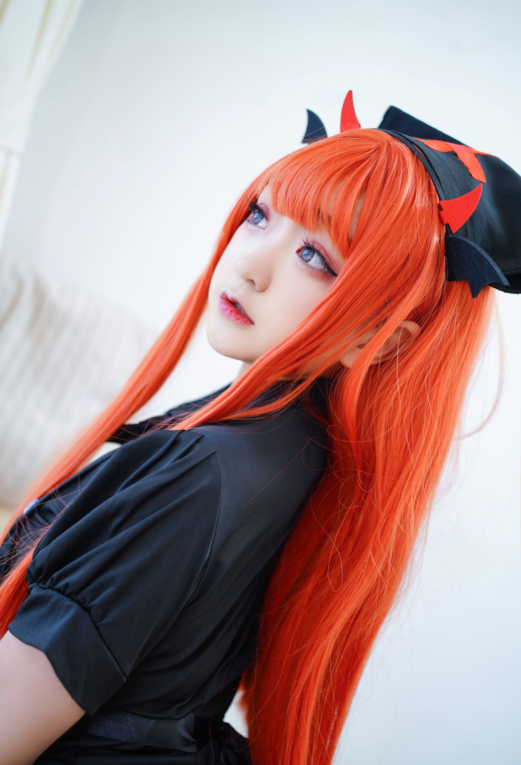 动漫博主恩田直幸 – 橘色黑护士 Cosplay-第42张