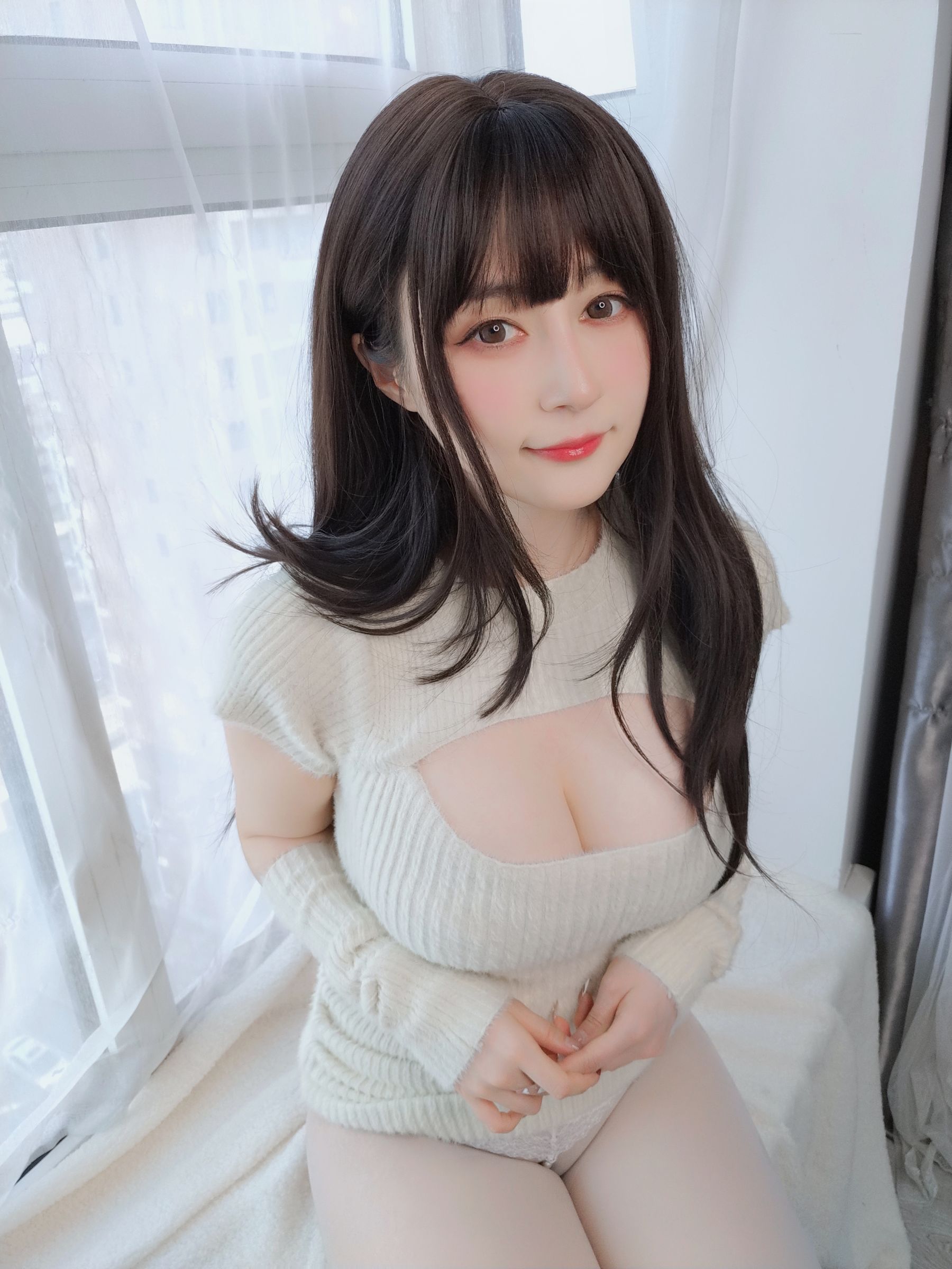 Coser小姐姐白银 – 白い真珠 Cosplay-第4张