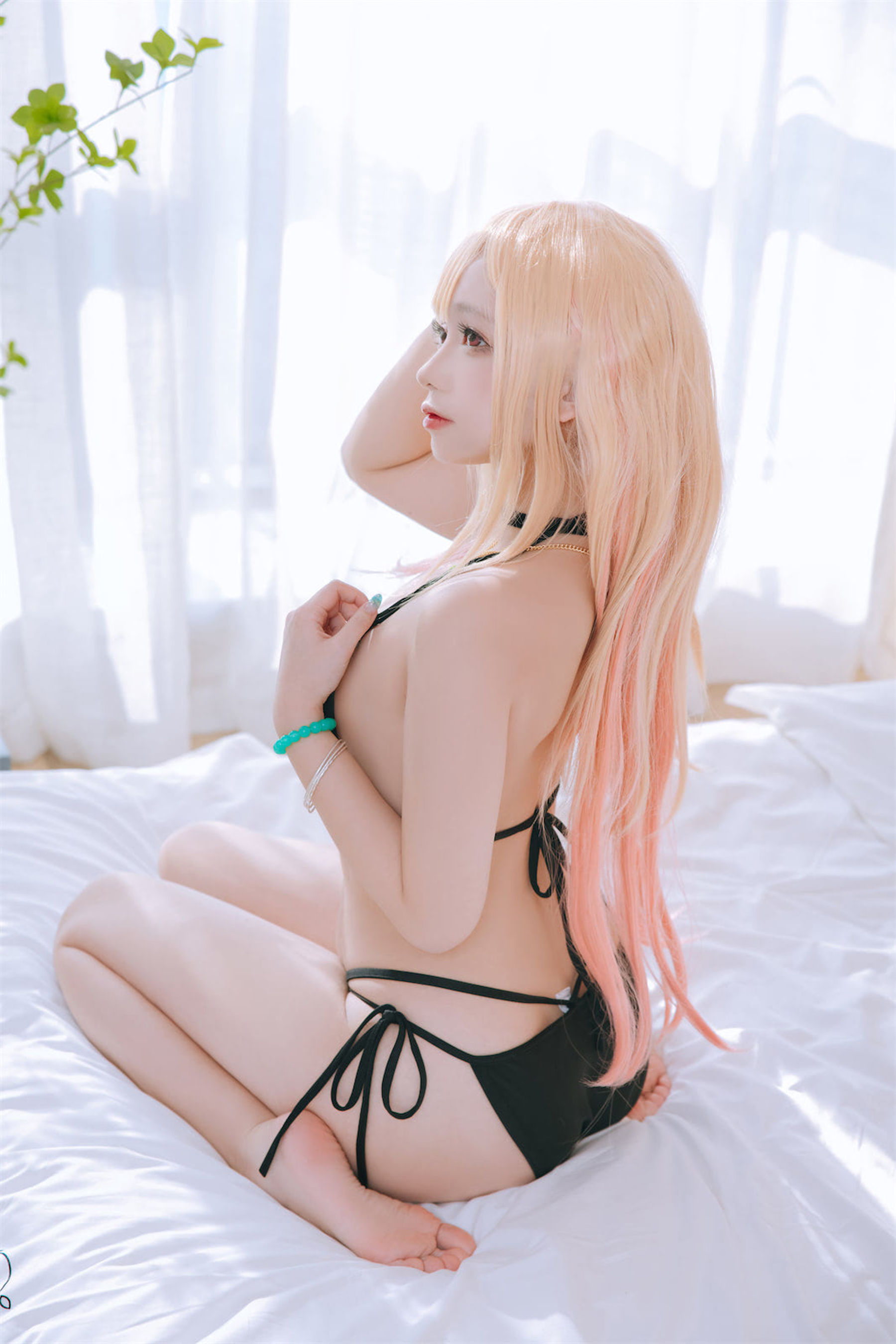 Cosplay日奈娇 – 更衣人偶喜多川海梦泳装 Cosplay-第18张