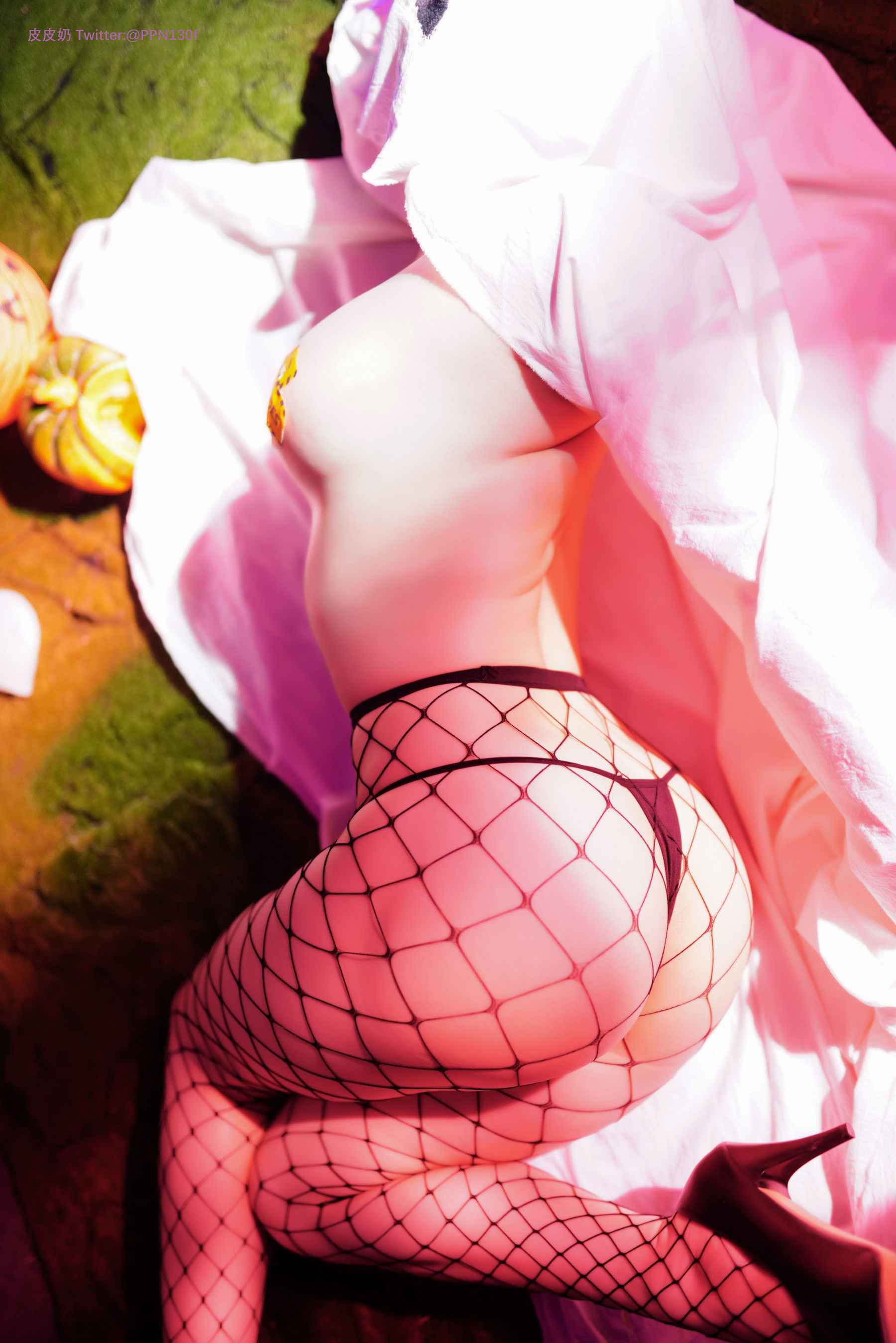 皮皮奶可可爱了啦 – 万圣节幽灵 Cosplay-第42张