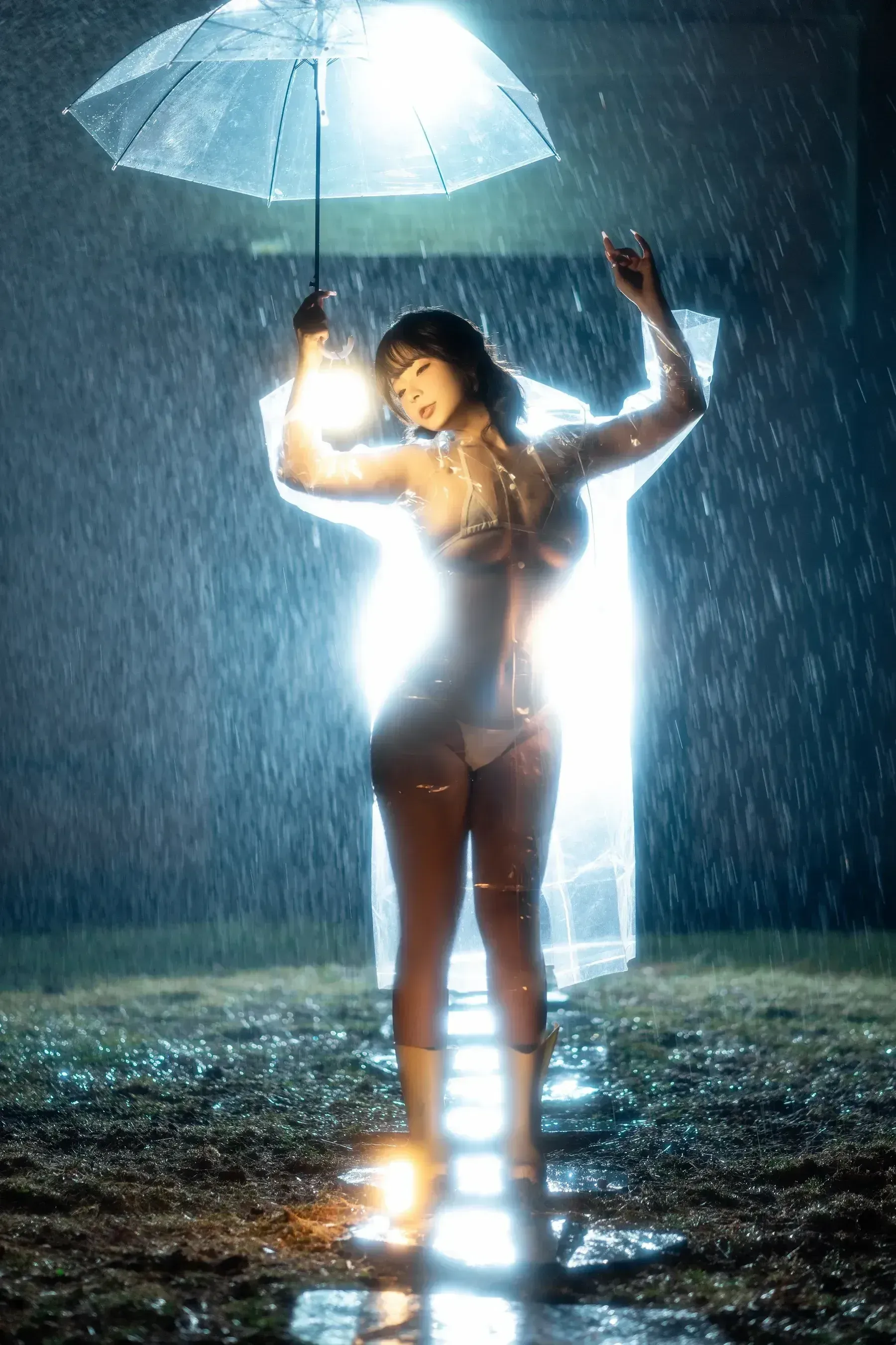 yuuhui玉汇 – 雨夜独舞 Cosplay-第15张