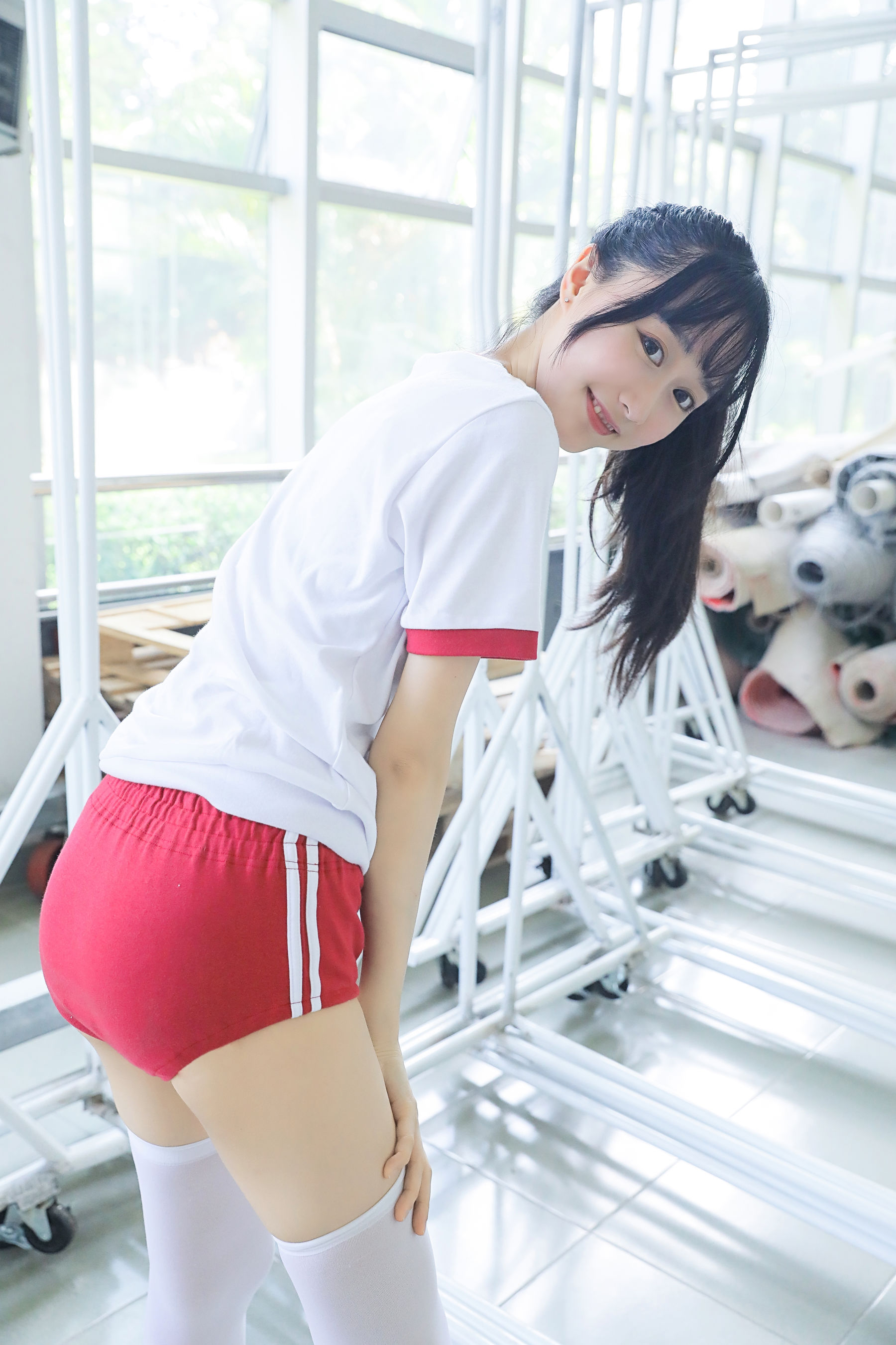 [萝莉COS] 木绵绵OwO – 上体育课啦 Cosplay-第33张