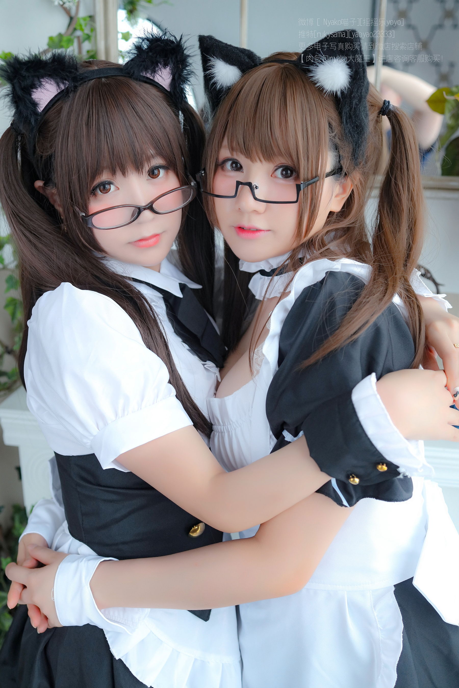 [萝莉COS] 摇摇乐yoyoNyako喵子 – 诱人女仆 Cosplay-第8张