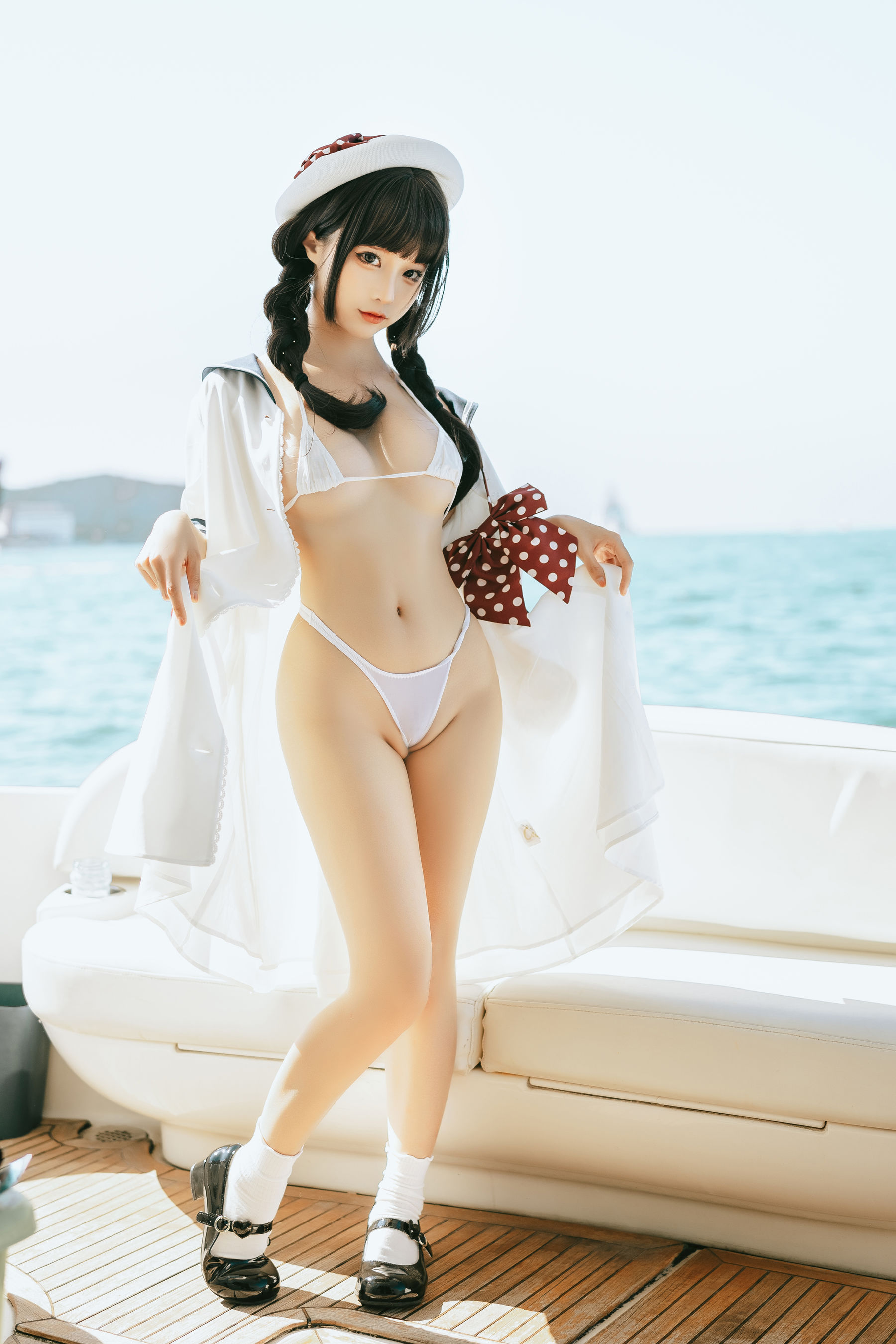 动漫博主蠢沫沫 – 水手日记（绅士版） Cosplay-第35张