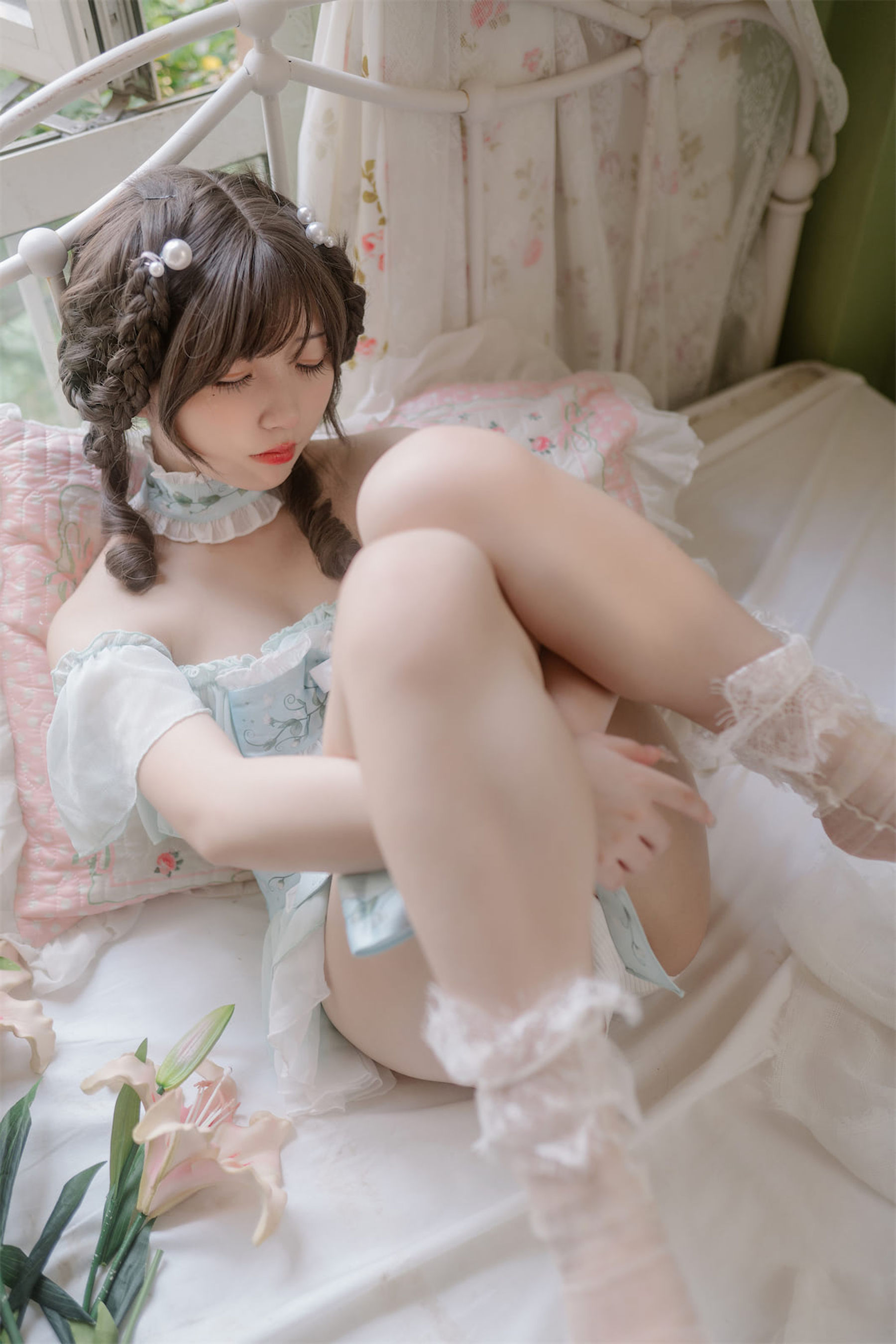 花铃 – 豌豆公主仆 Cosplay-第13张