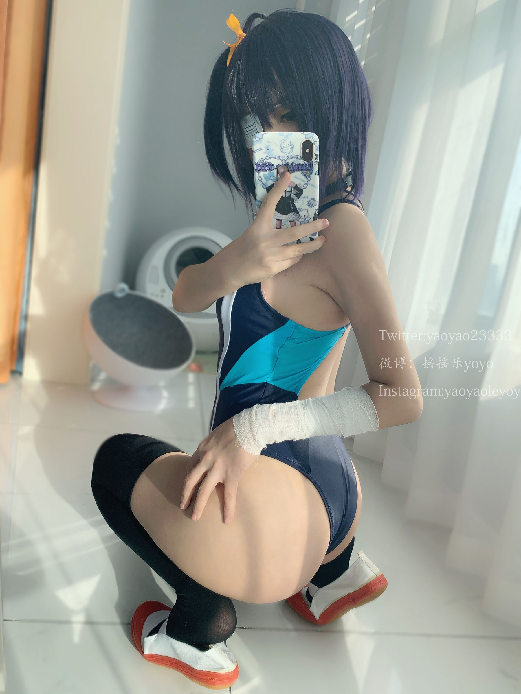 萌妹子Coser摇摇乐yoyo 六花 Cosplay-第29张