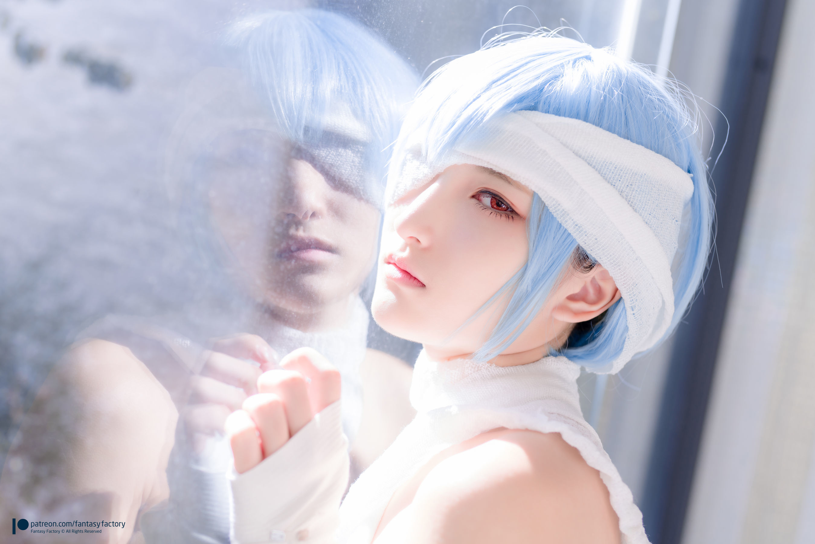 [Fantasy Factory] 小丁Cosplay – 魔女 浴池 黑丝 Cosplay-第16张
