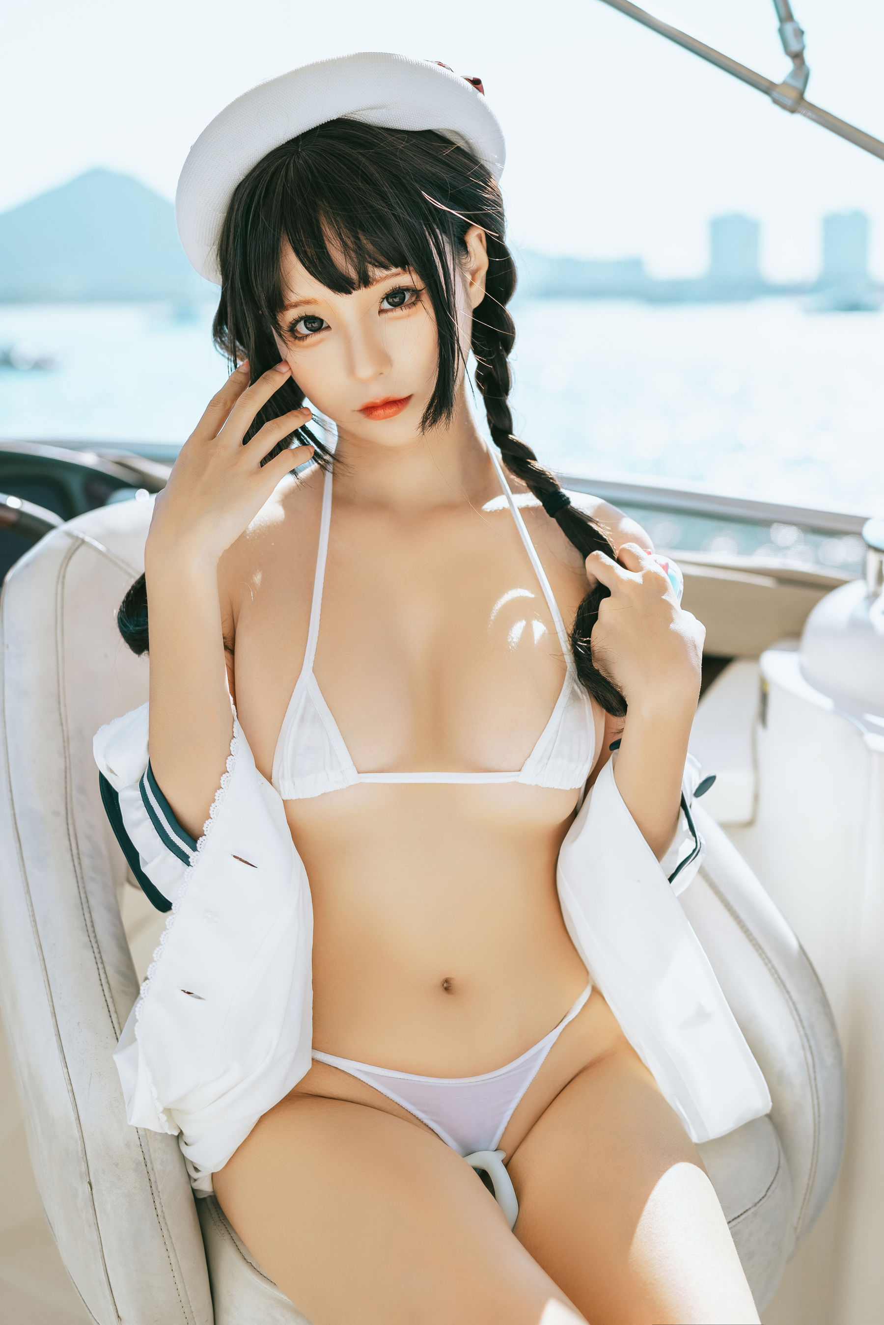 动漫博主蠢沫沫 – 水手日记（绅士版） Cosplay-第42张