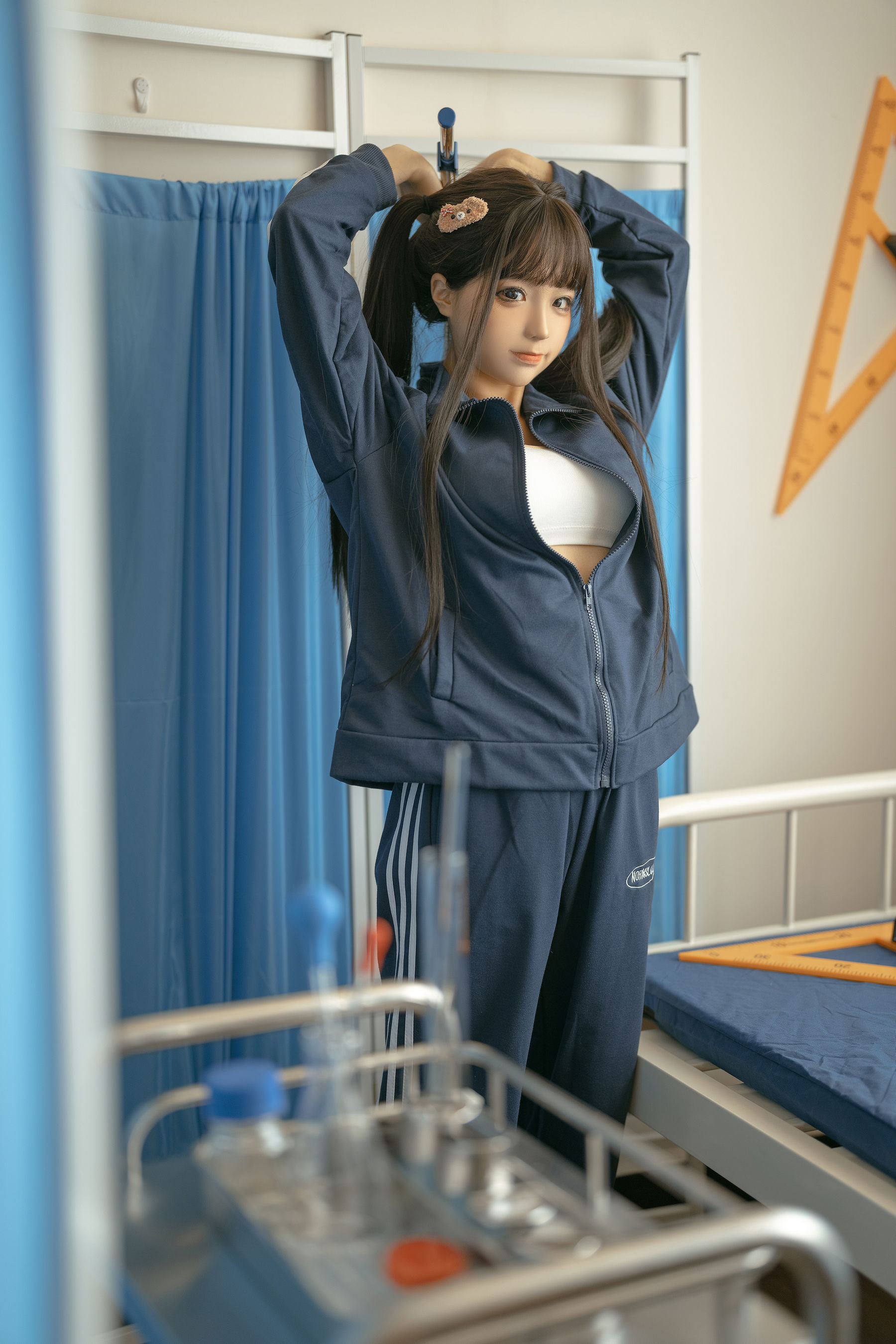 动漫博主蠢沫沫 – 身体検査で Cosplay-第121张