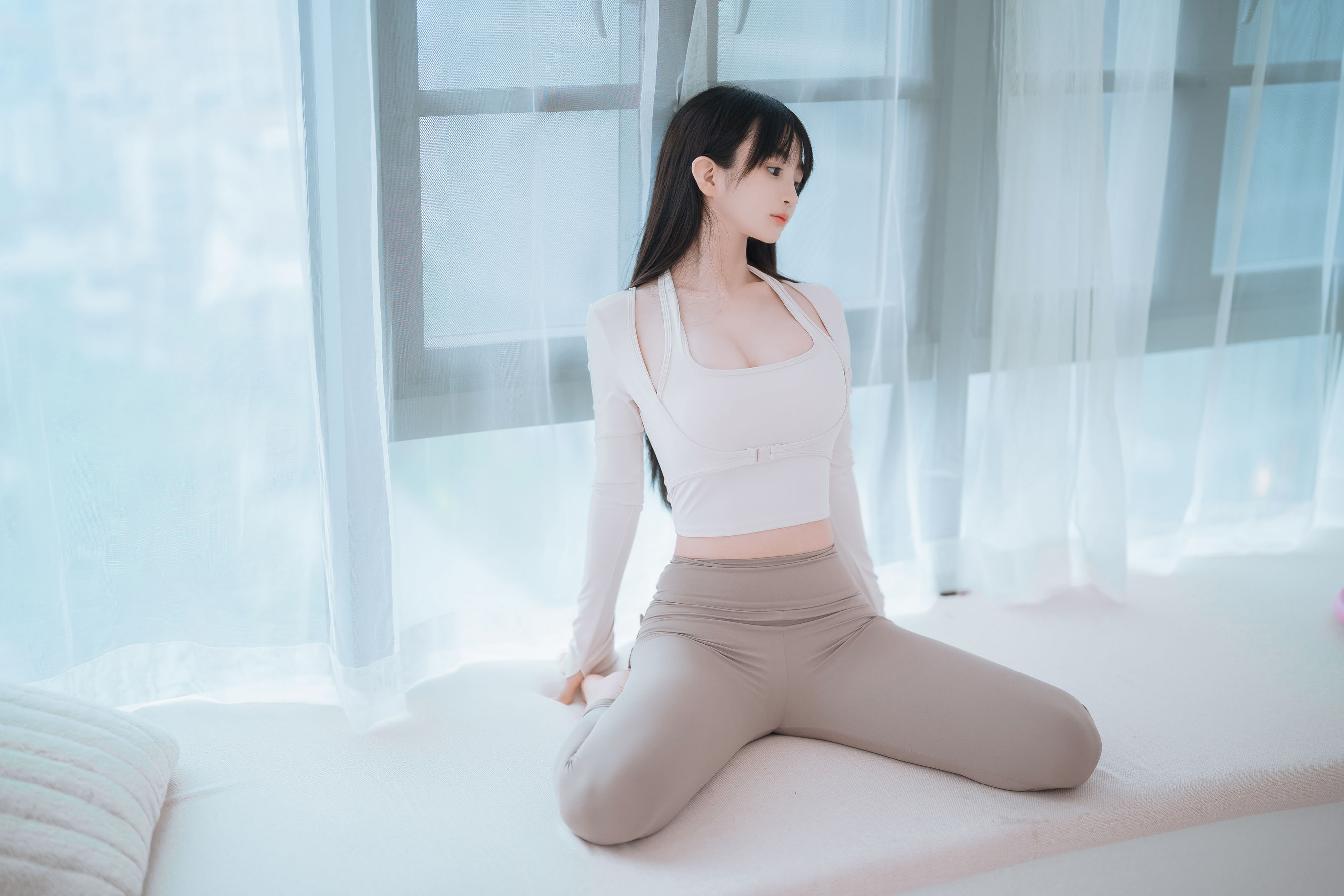 桜井宁宁 – 瑜伽妹妹 Cosplay-第17张