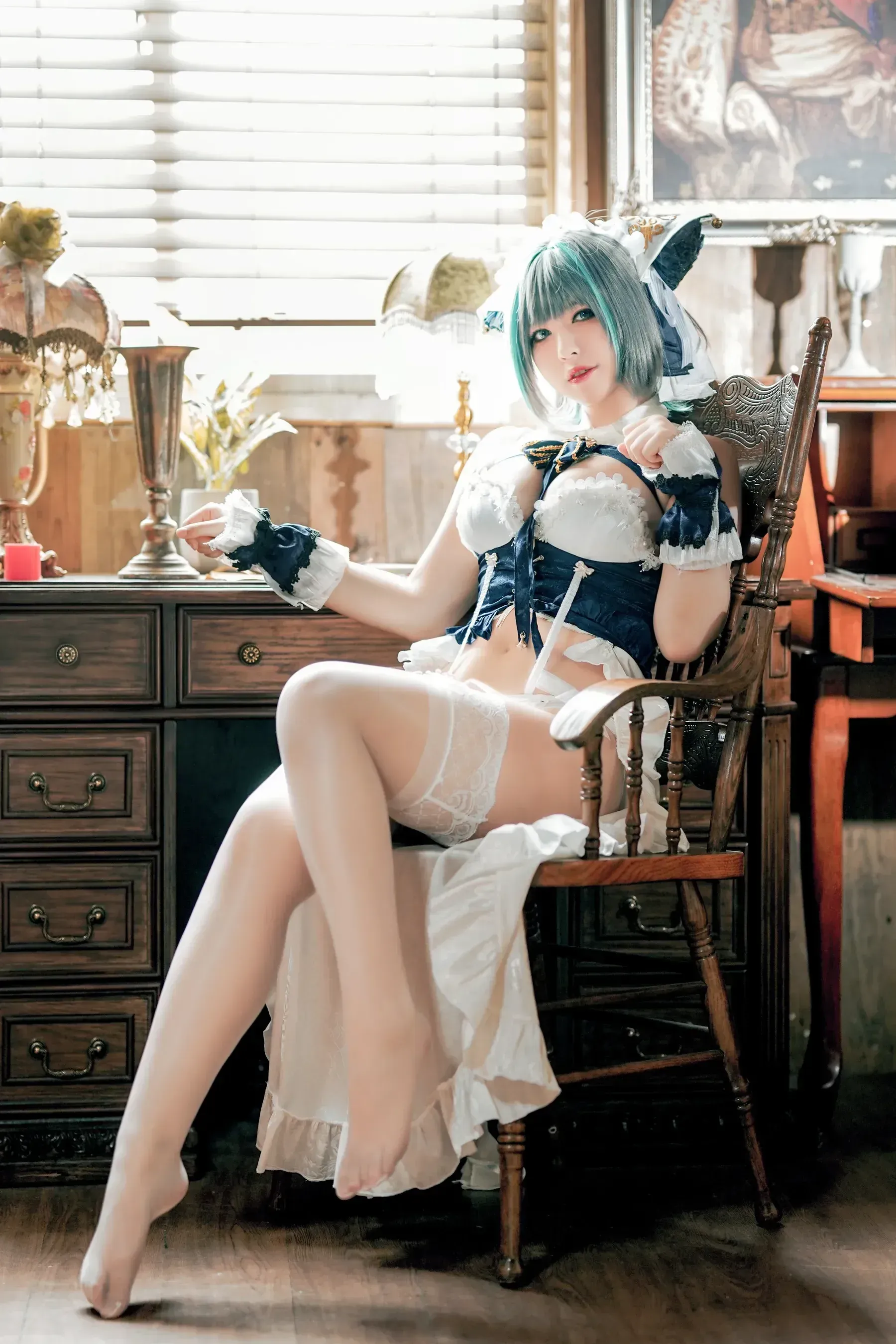 半半子 – 碧蓝航线 柴郡抱枕 Cosplay-第5张