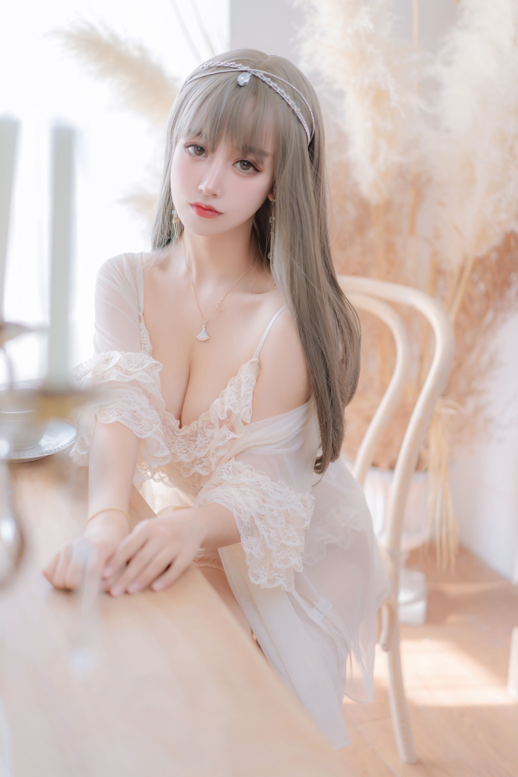 斗鱼米线线sama – 凡尔赛公主 Cosplay-第51张