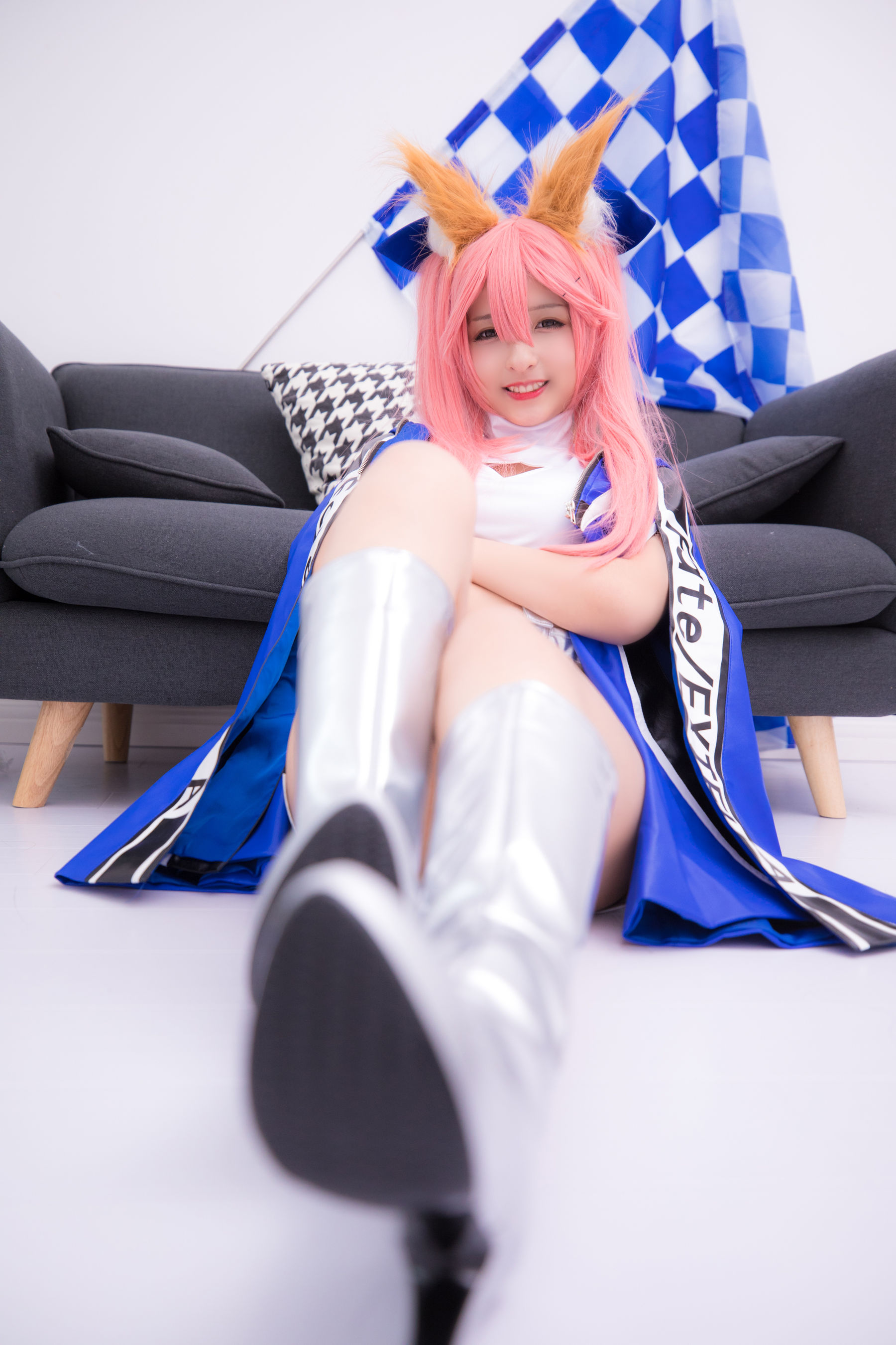 [萝莉COS] 神楽板真冬 目標はあなた、エンジン全開！！ Cosplay-第78张