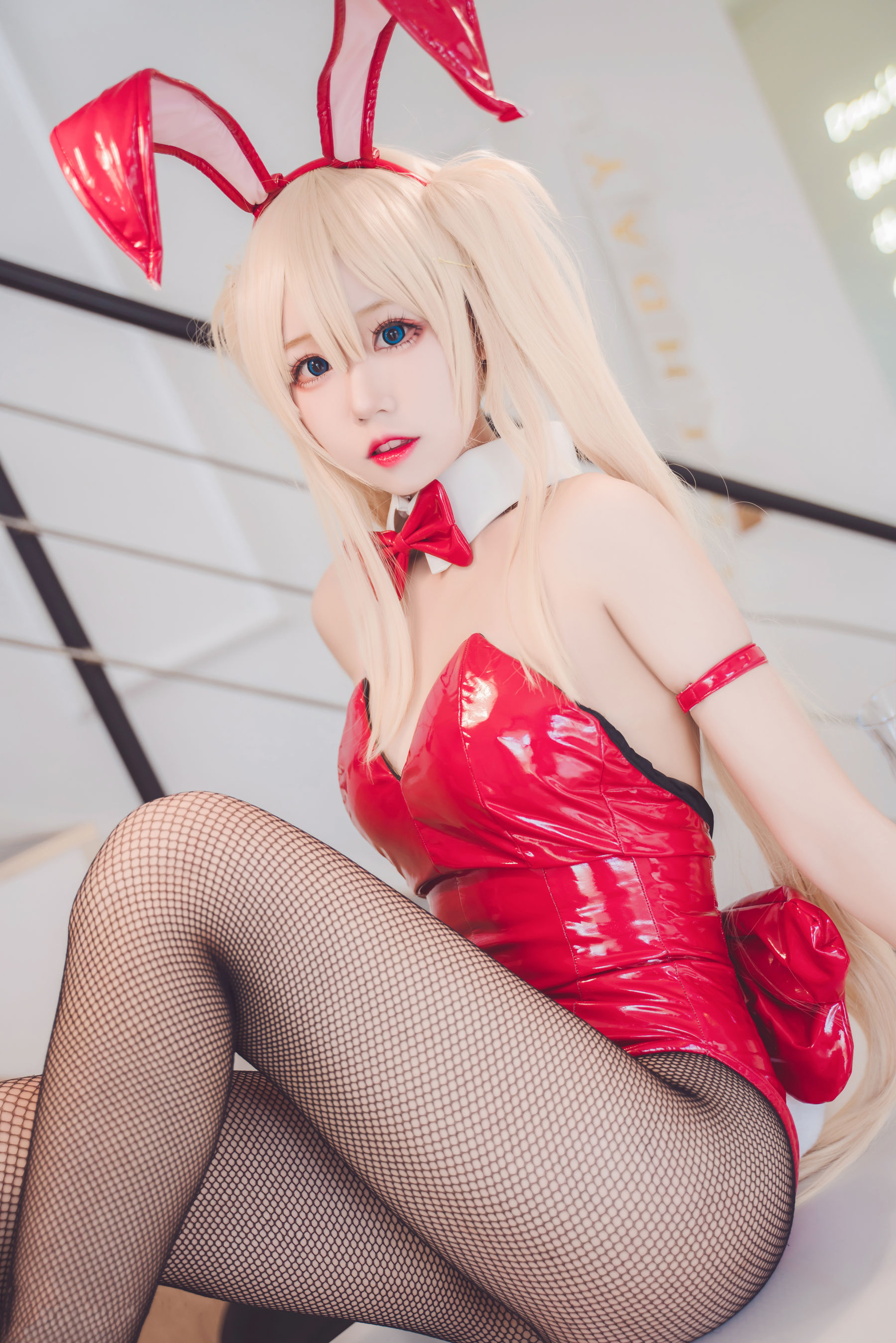 [Cosplay写真] 猫君君MaoJun – 英梨梨兔女郎 Cosplay-第12张