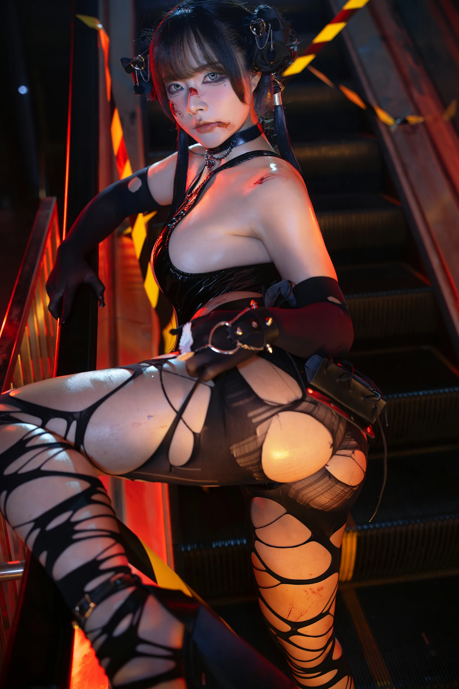 Kokuhui(yuuhui玉汇) – 双斩少女 Cosplay-第111张