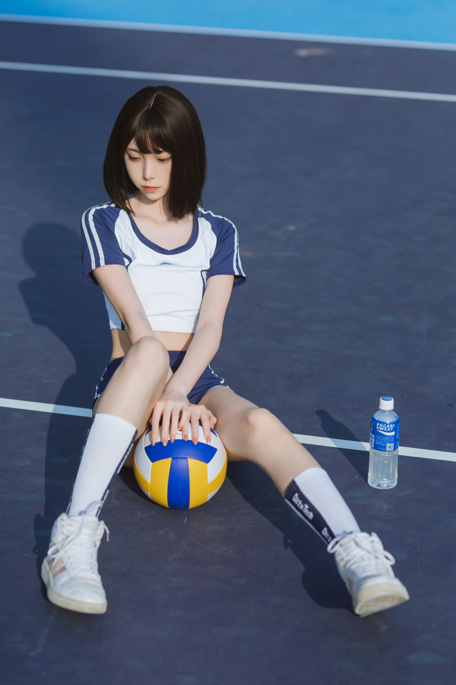 许岚(叁月life) – 夏日运动服 Cosplay-第14张