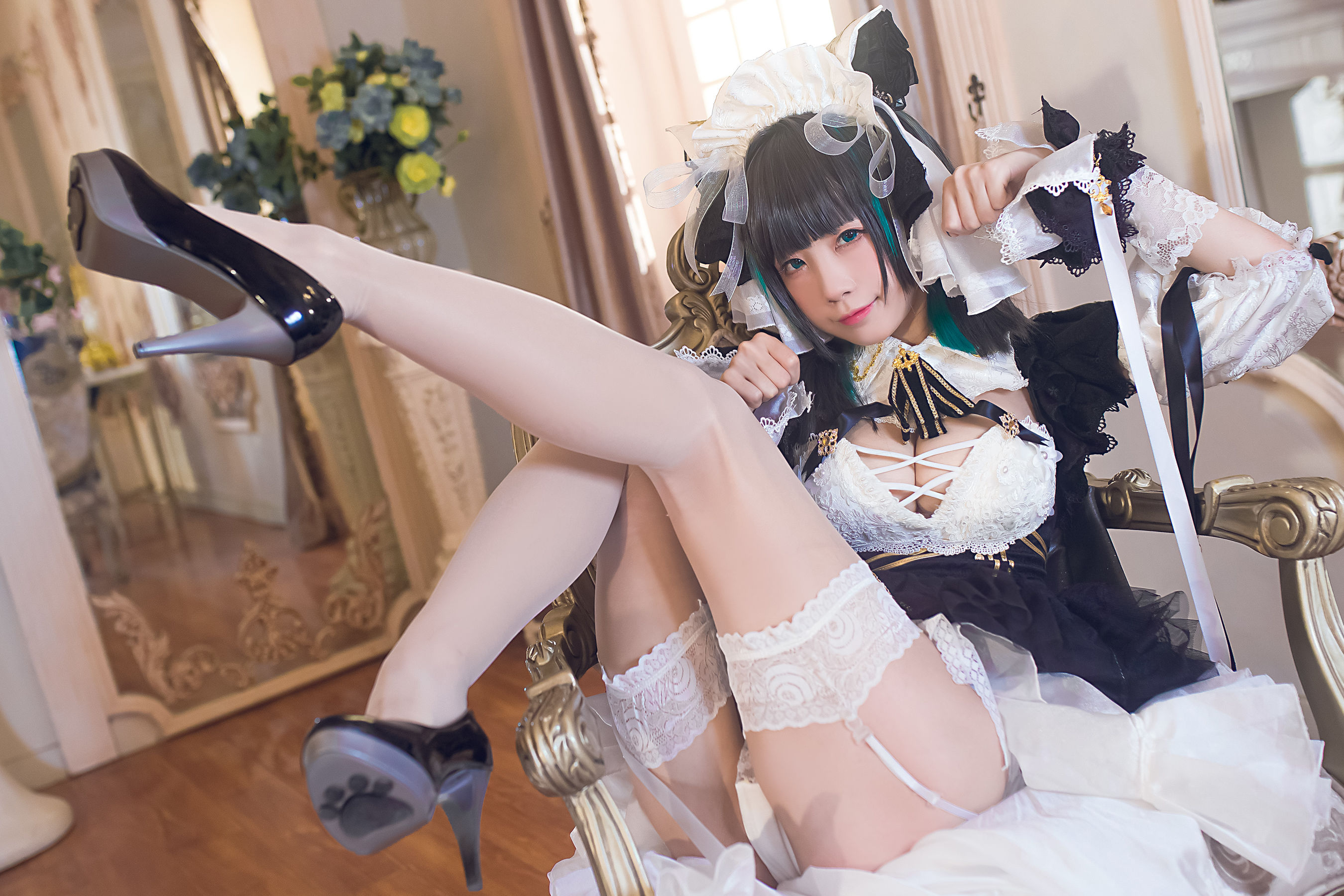 动漫博主水淼aqua – 柴郡 Cosplay-第6张