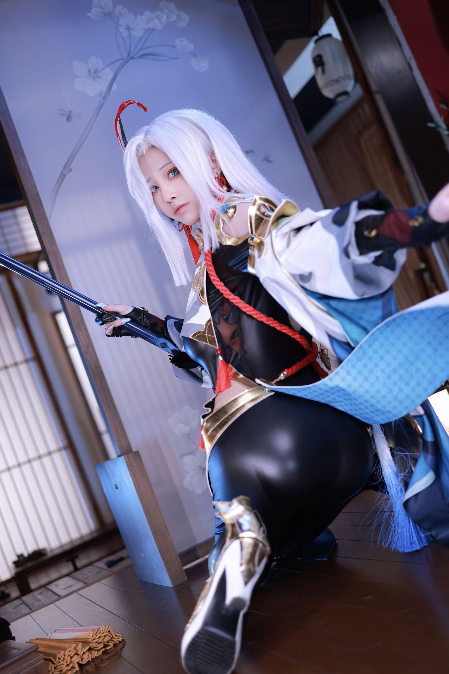 动漫博主水淼aqua – 原神 申鹤 Cosplay-第2张