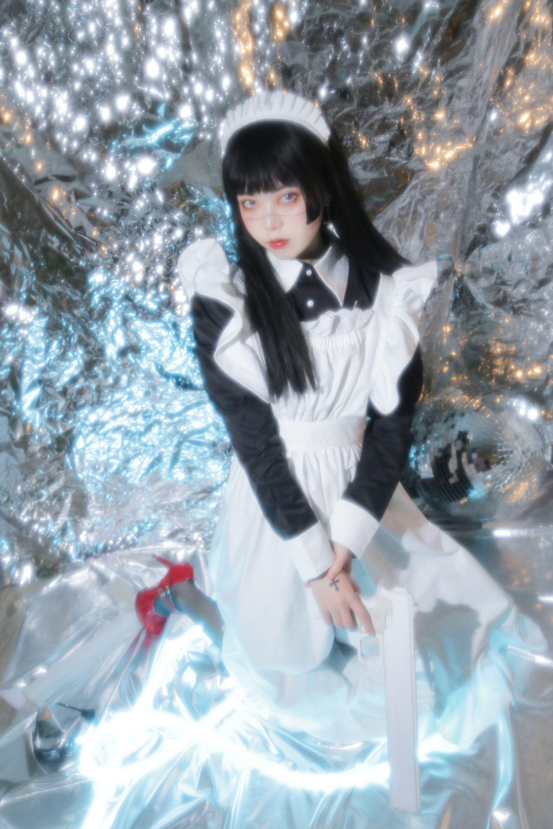 可爱妹子Fushii_海堂 – 生化女仆 Cosplay-第13张