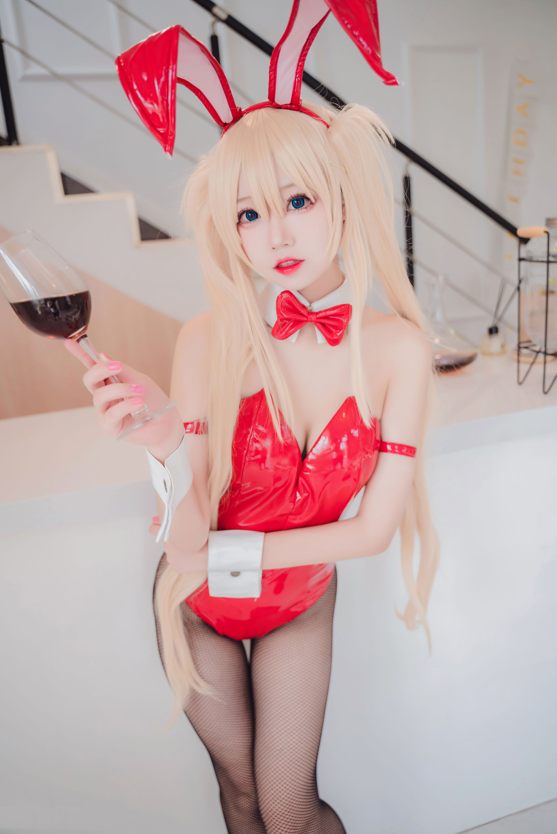 [Cosplay写真] 猫君君MaoJun – 英梨梨兔女郎 Cosplay-第25张