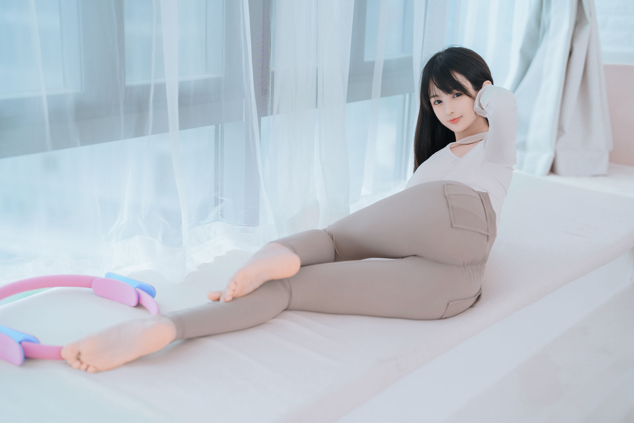 桜井宁宁 – 瑜伽妹妹 Cosplay-第9张