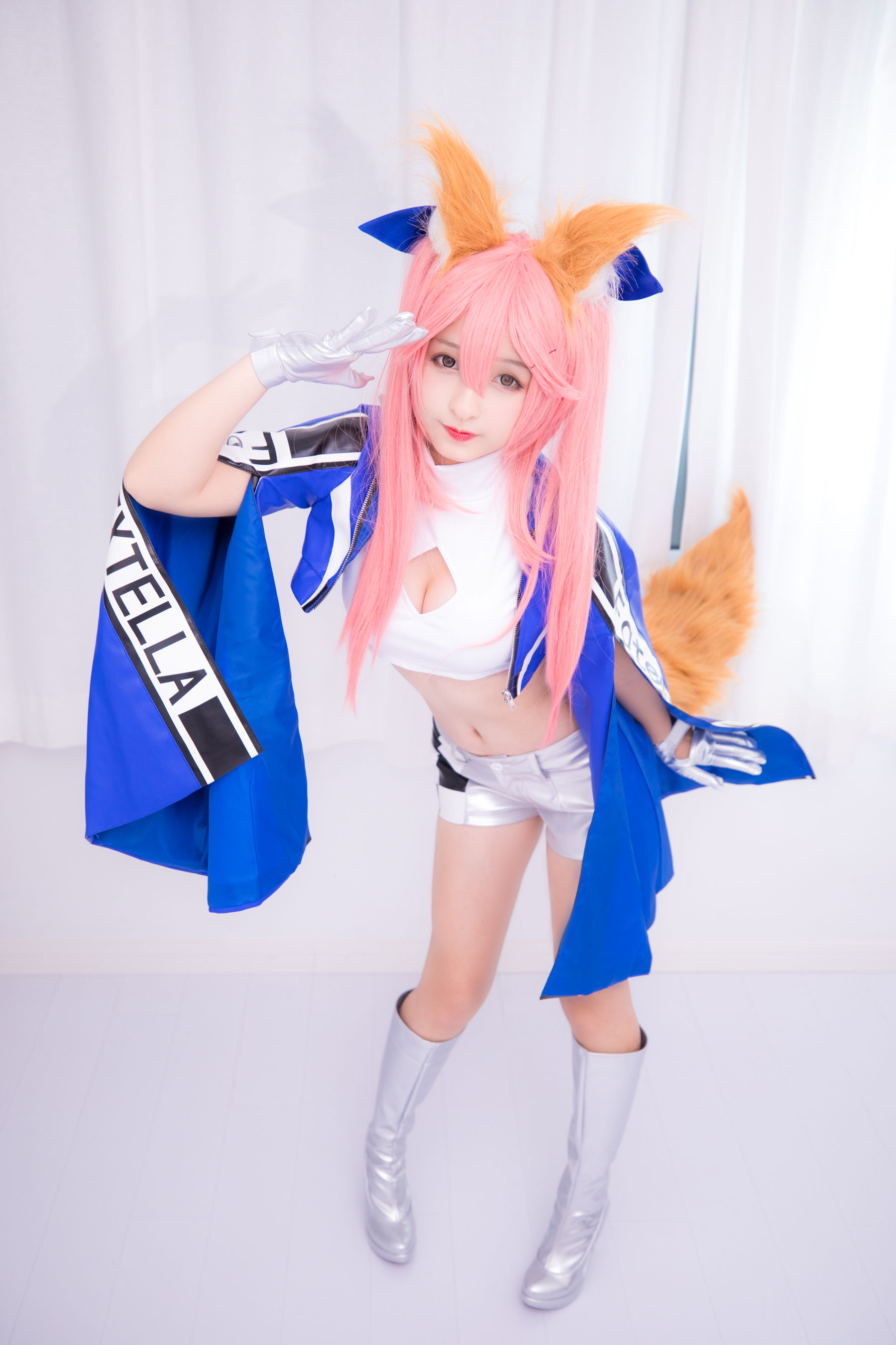 [萝莉COS] 神楽板真冬 目標はあなた、エンジン全開！！ Cosplay-第33张