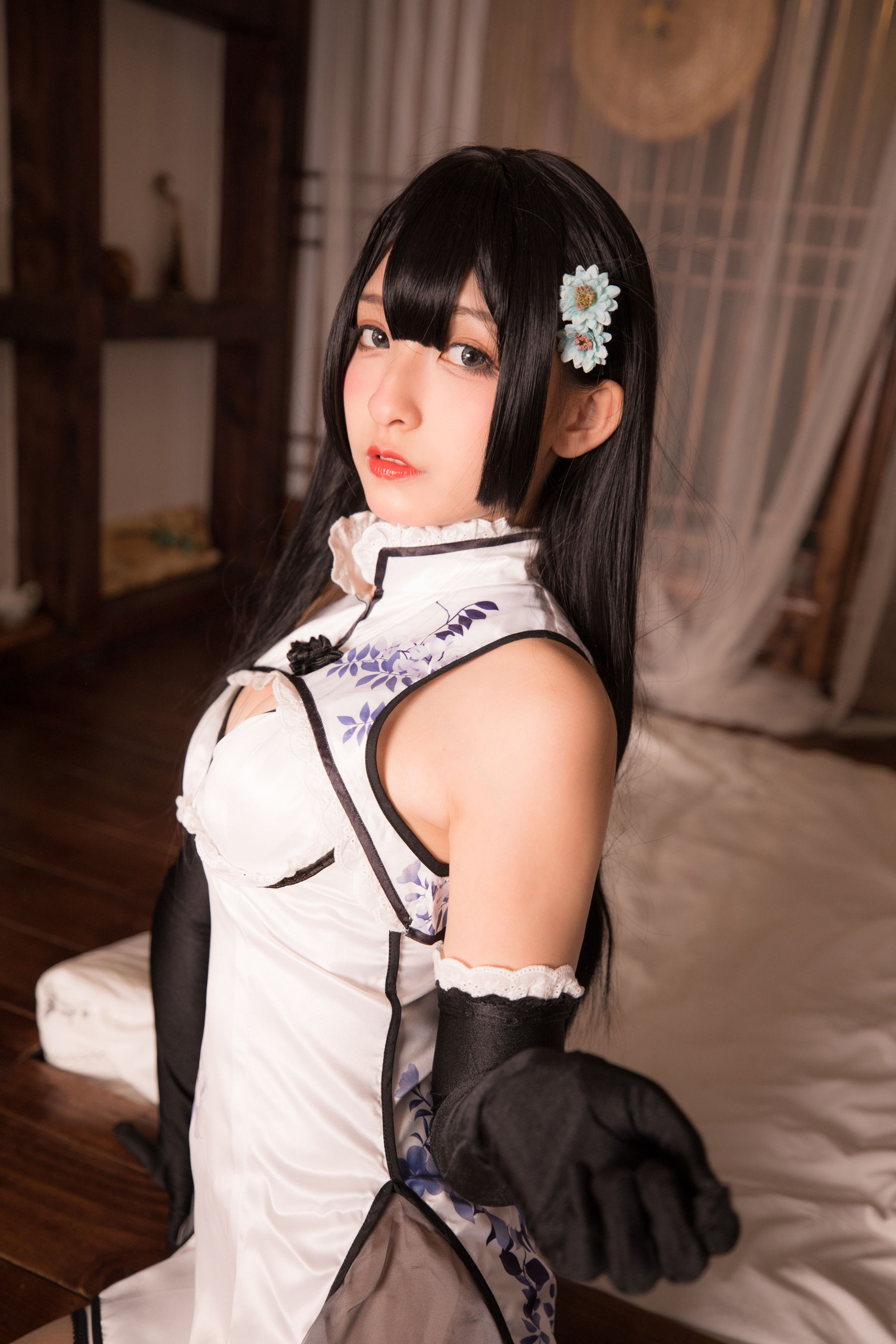 [萝莉COS] 神楽坂真冬 艳娘幻梦谭 瓶儿 Cosplay-第8张