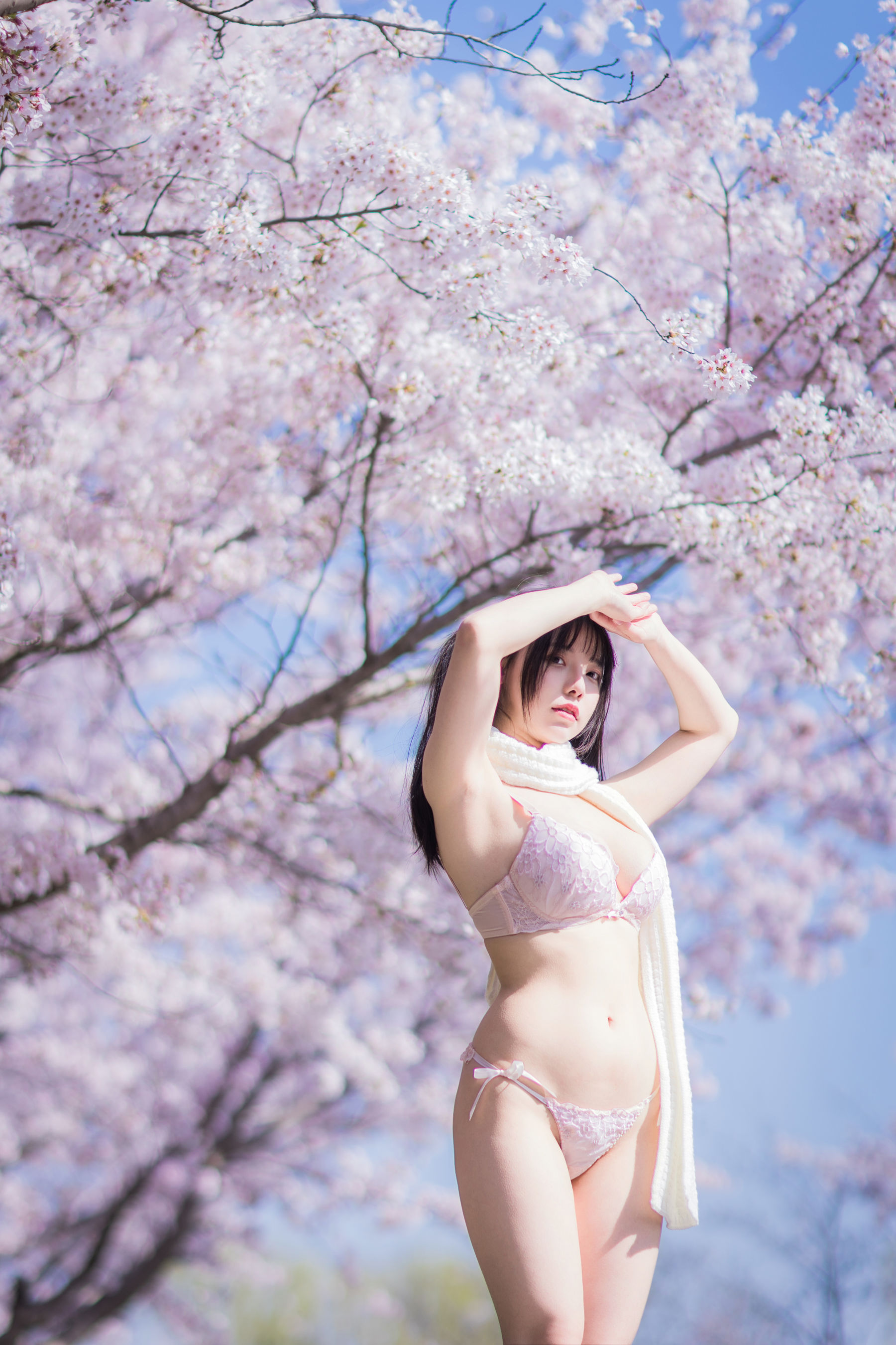 六味帝皇酱 – 樱花JK Cosplay-第18张