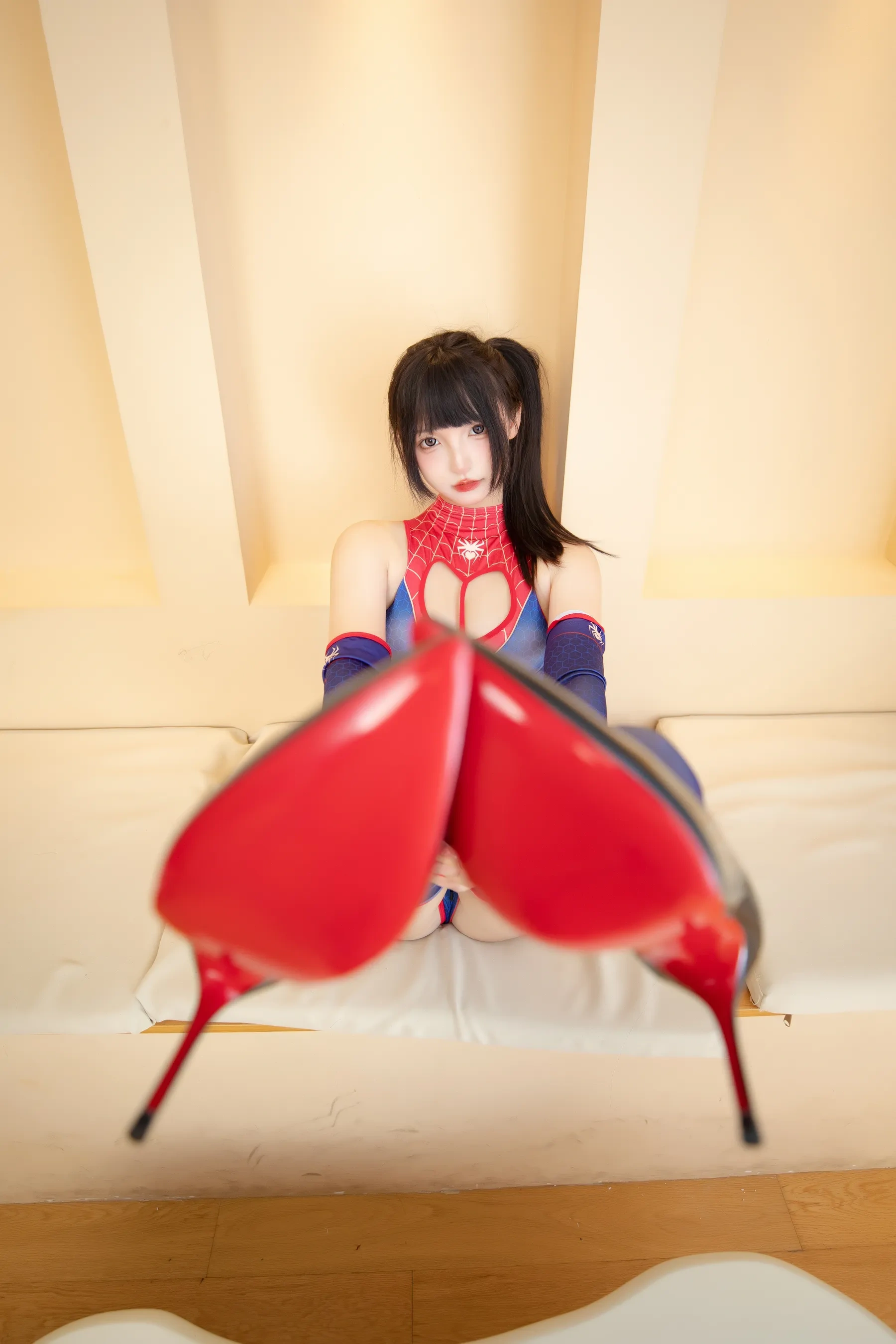 神楽坂真冬 – 蜘蛛女王 Cosplay-第15张