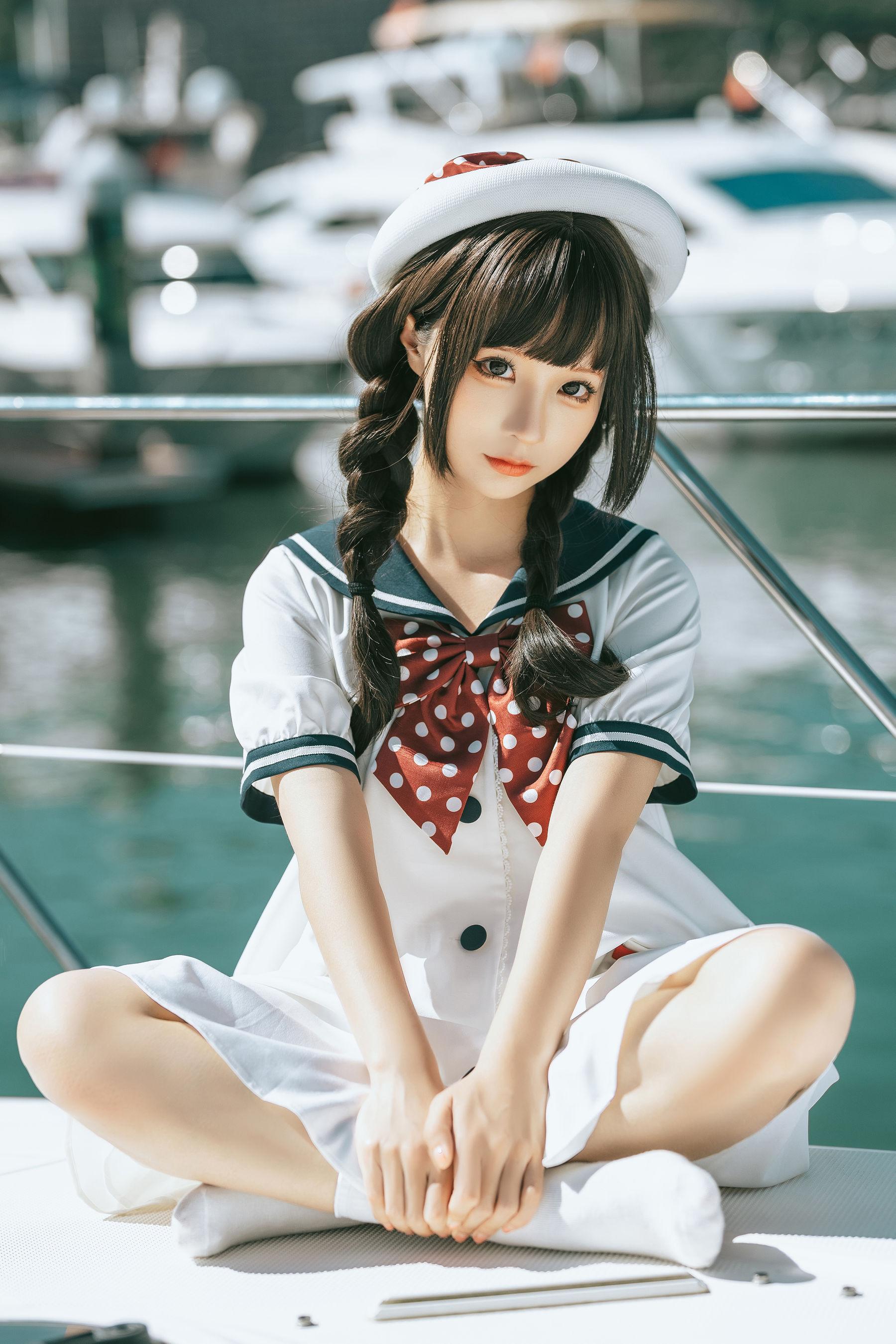 动漫博主蠢沫沫 – 水手日记（绅士版） Cosplay-第15张